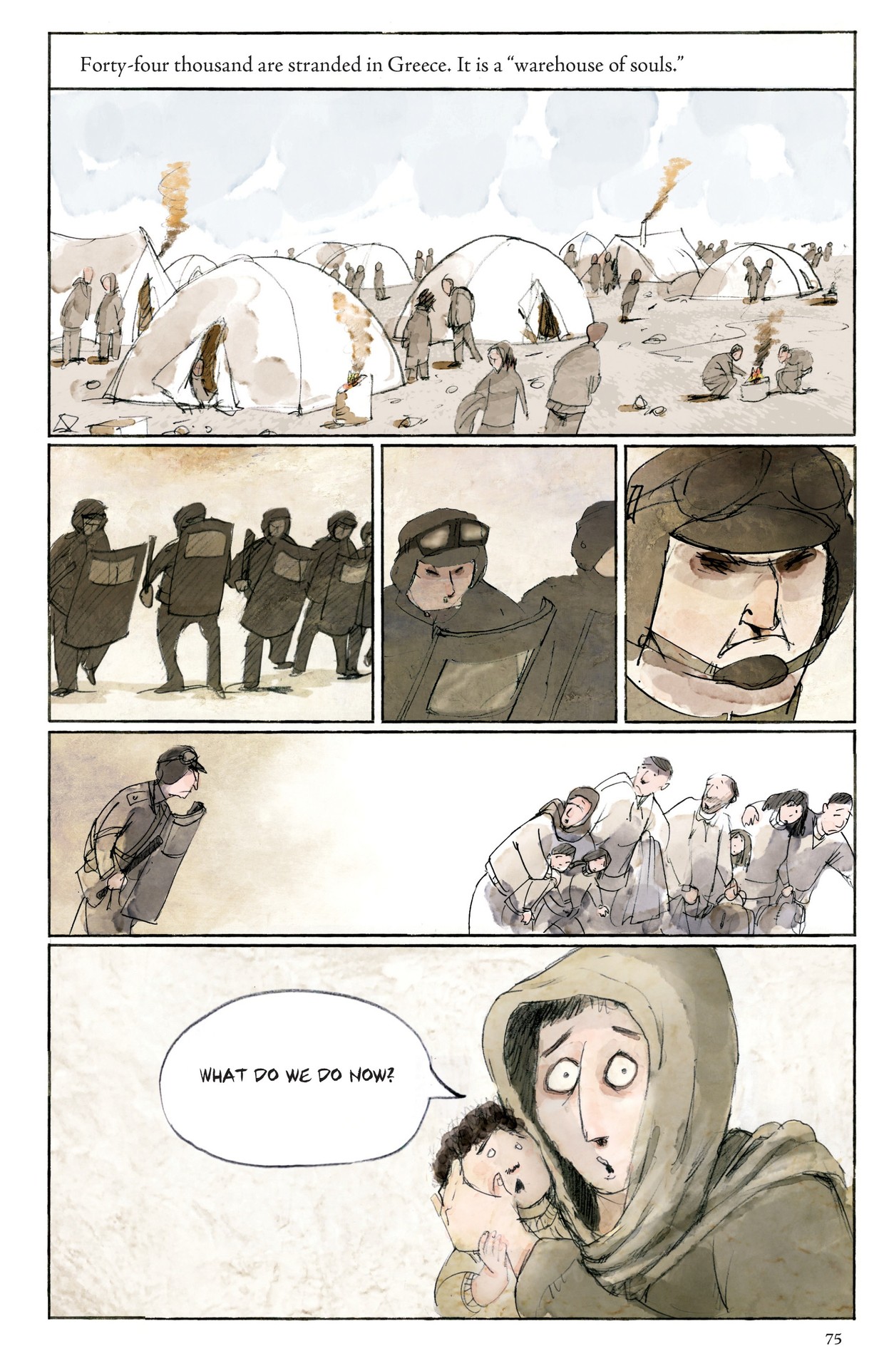 Read online The Unwanted: Stories of the Syrian Refugees comic -  Issue # TPB - 68