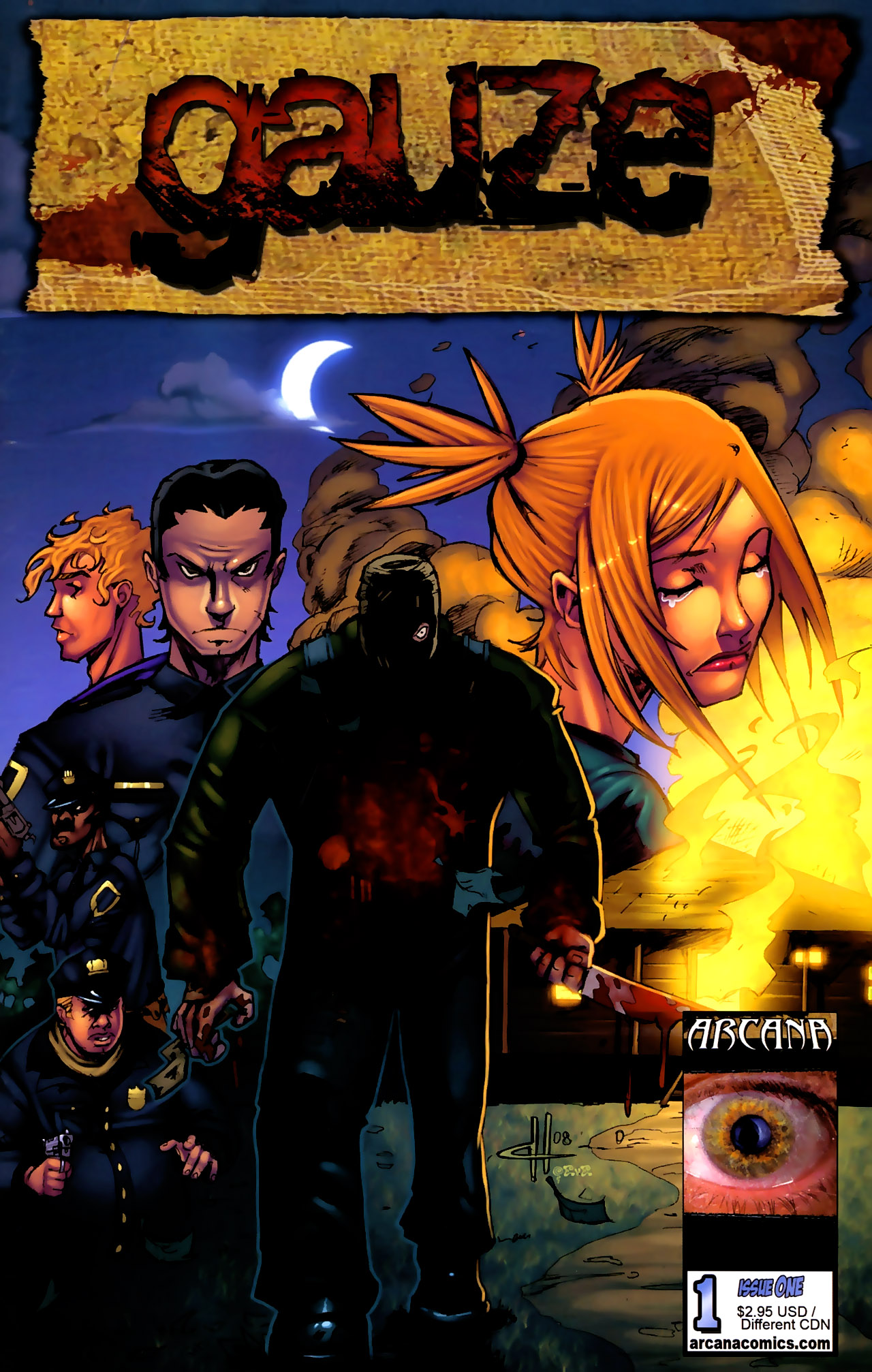 Read online Gauze comic -  Issue #1 - 1