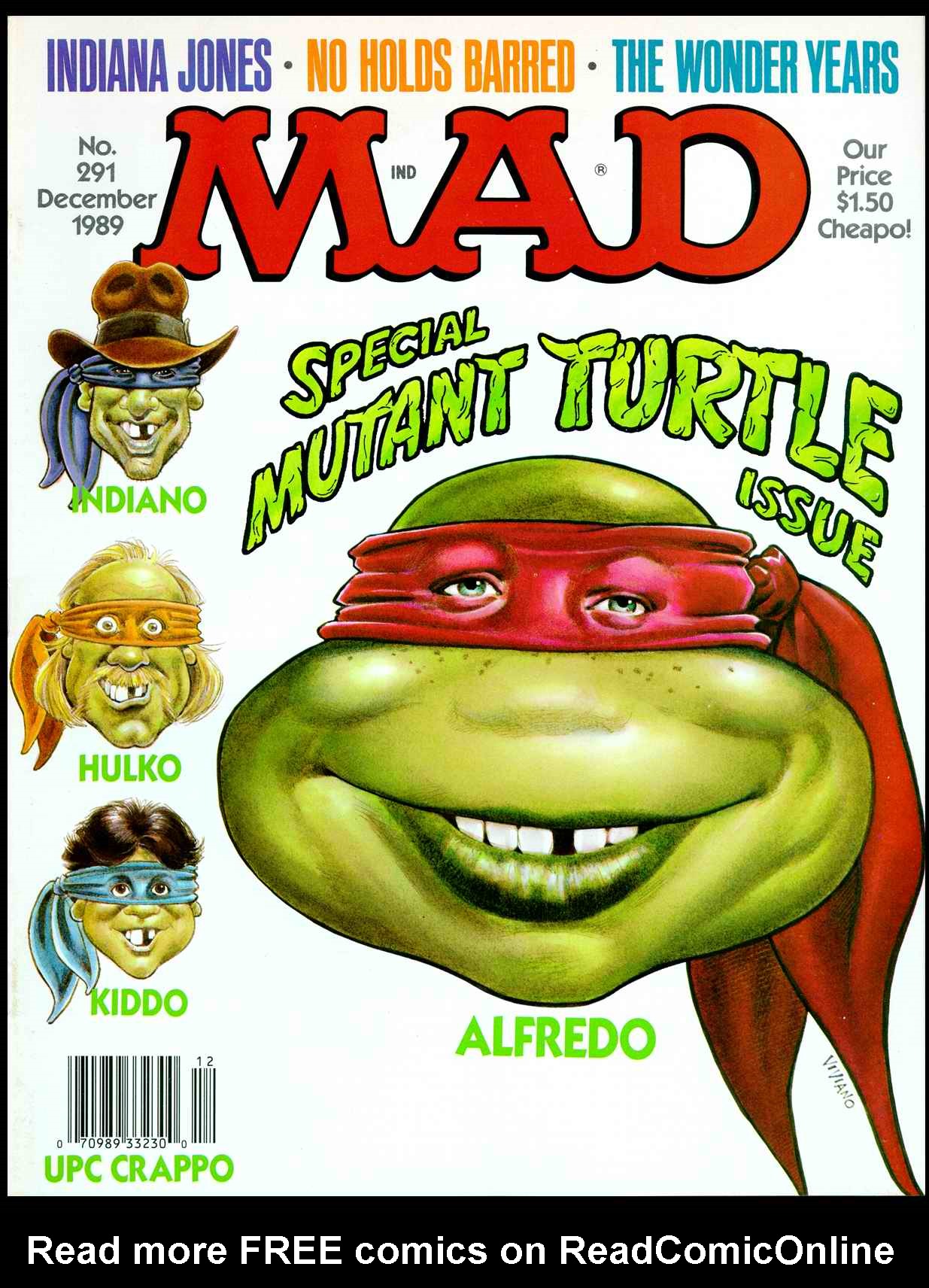 Read online MAD comic -  Issue #291 - 1