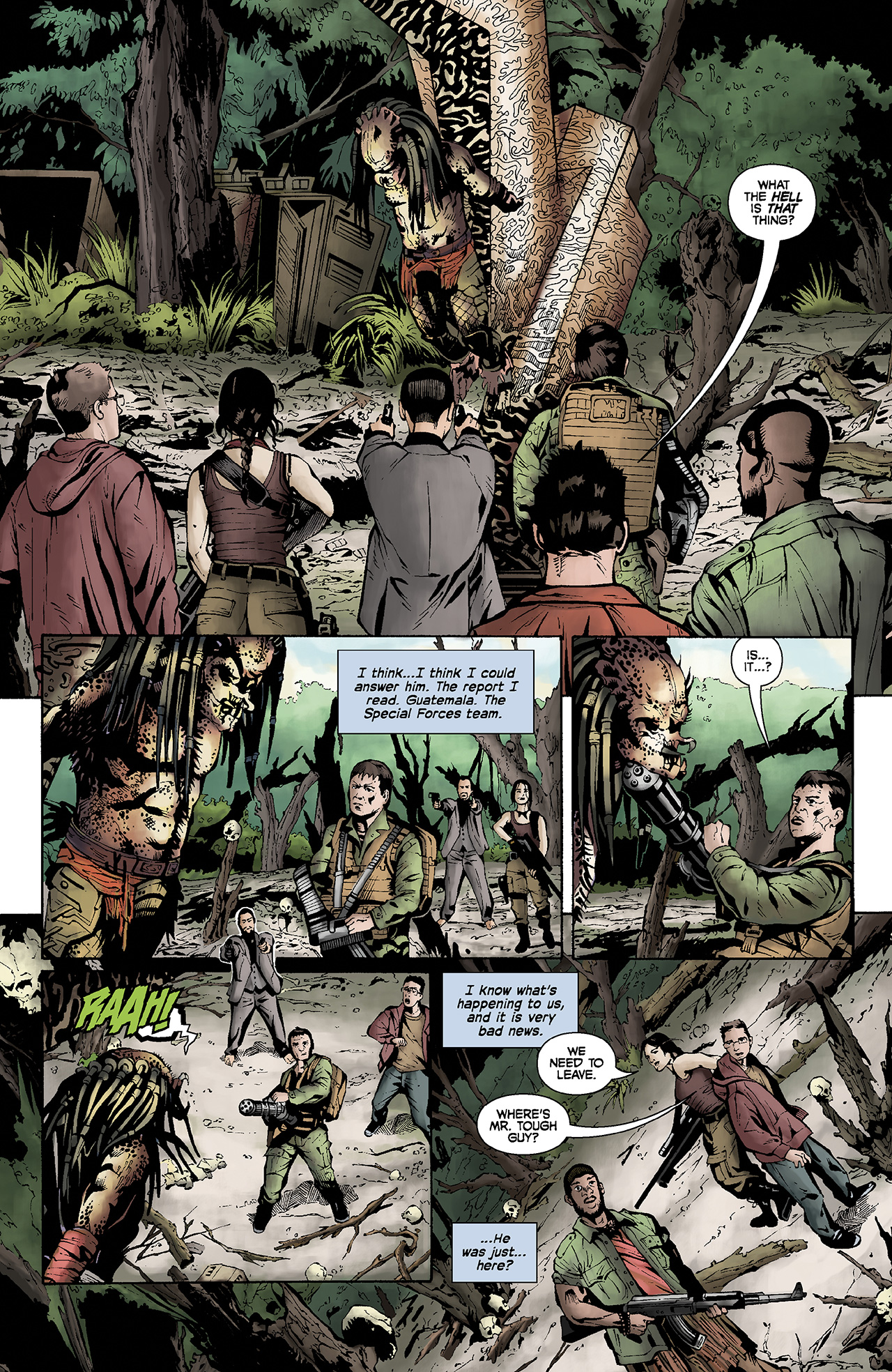 Read online Predators Film Adaptation comic -  Issue # Full - 25