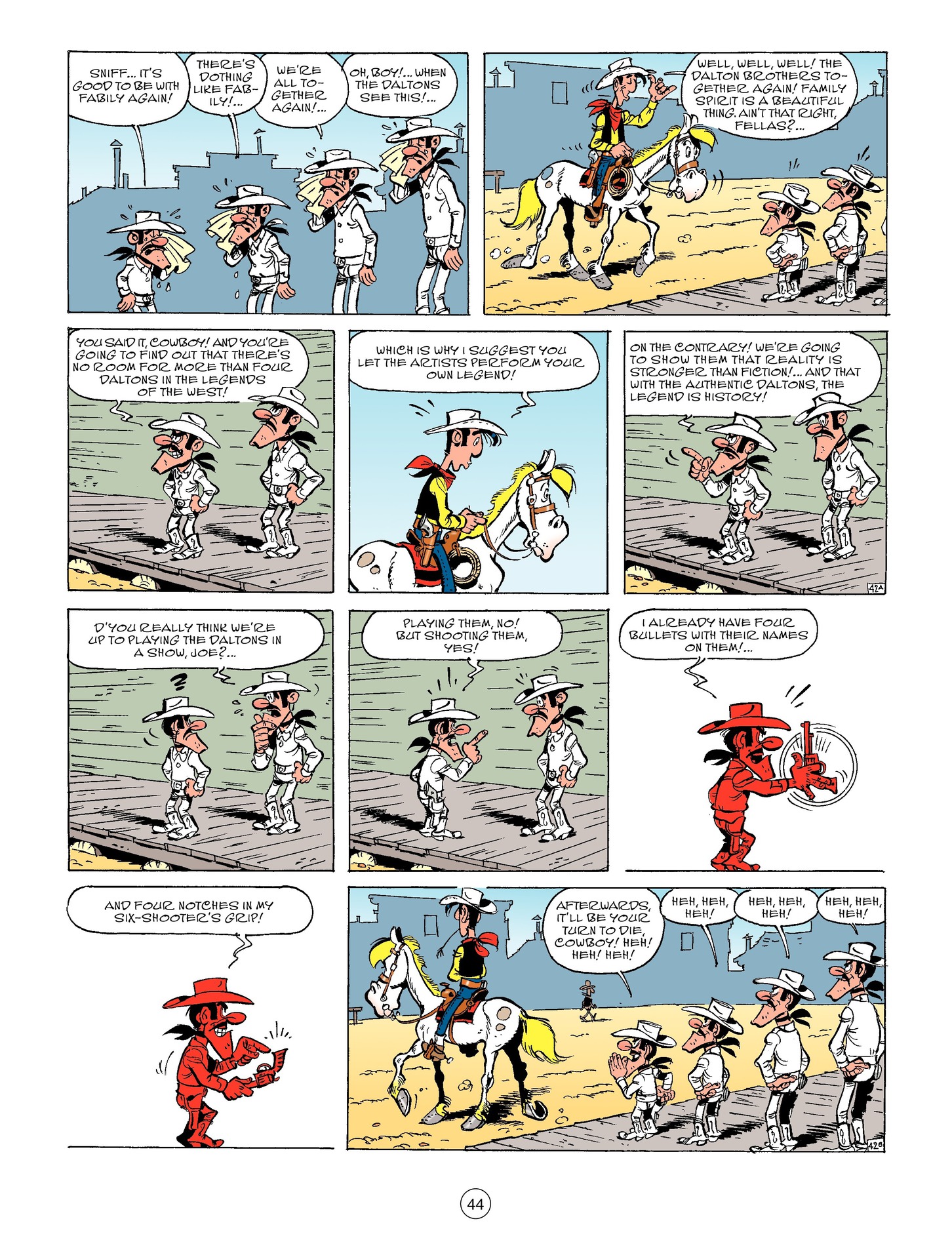 Read online A Lucky Luke Adventure comic -  Issue #57 - 44