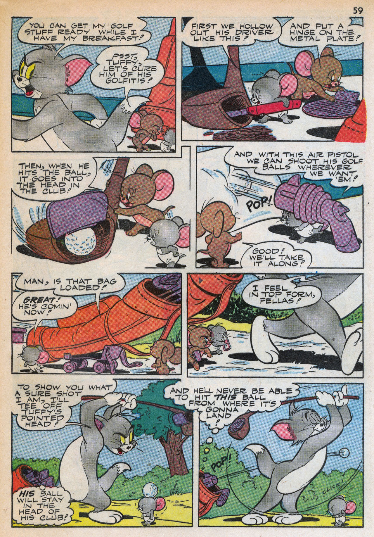 Read online Tom and Jerry's Summer Fun comic -  Issue #2 - 61