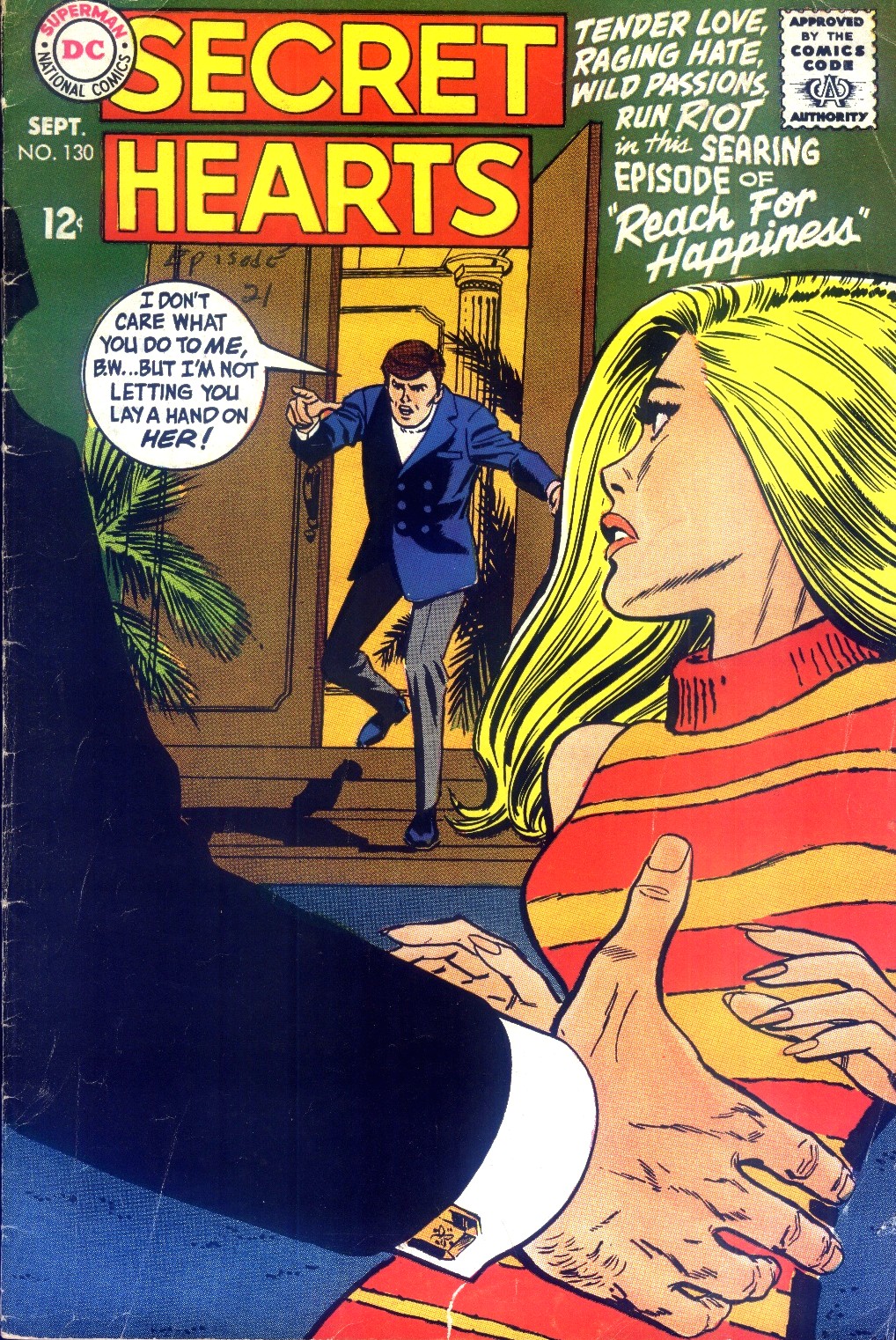Read online Secret Hearts comic -  Issue #130 - 1