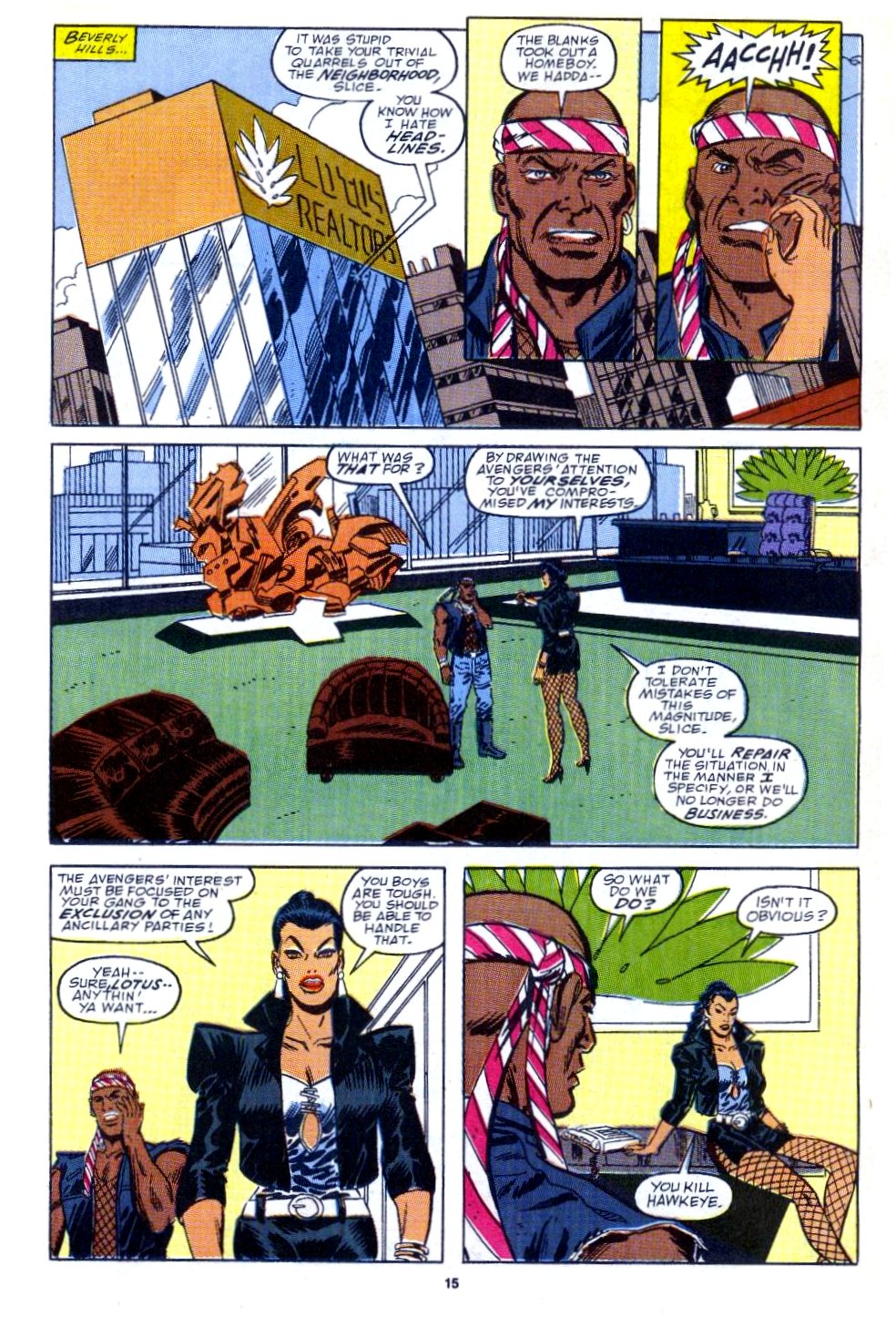 Read online Avengers Spotlight comic -  Issue #30 - 14