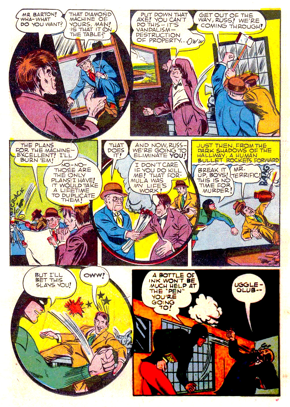 Read online Sensation (Mystery) Comics comic -  Issue #29 - 46