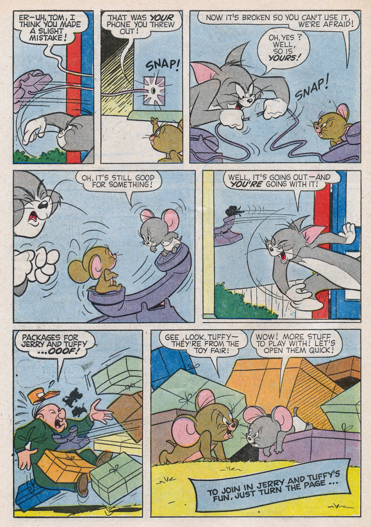 Read online Tom & Jerry Toy Fair comic -  Issue # Full - 91