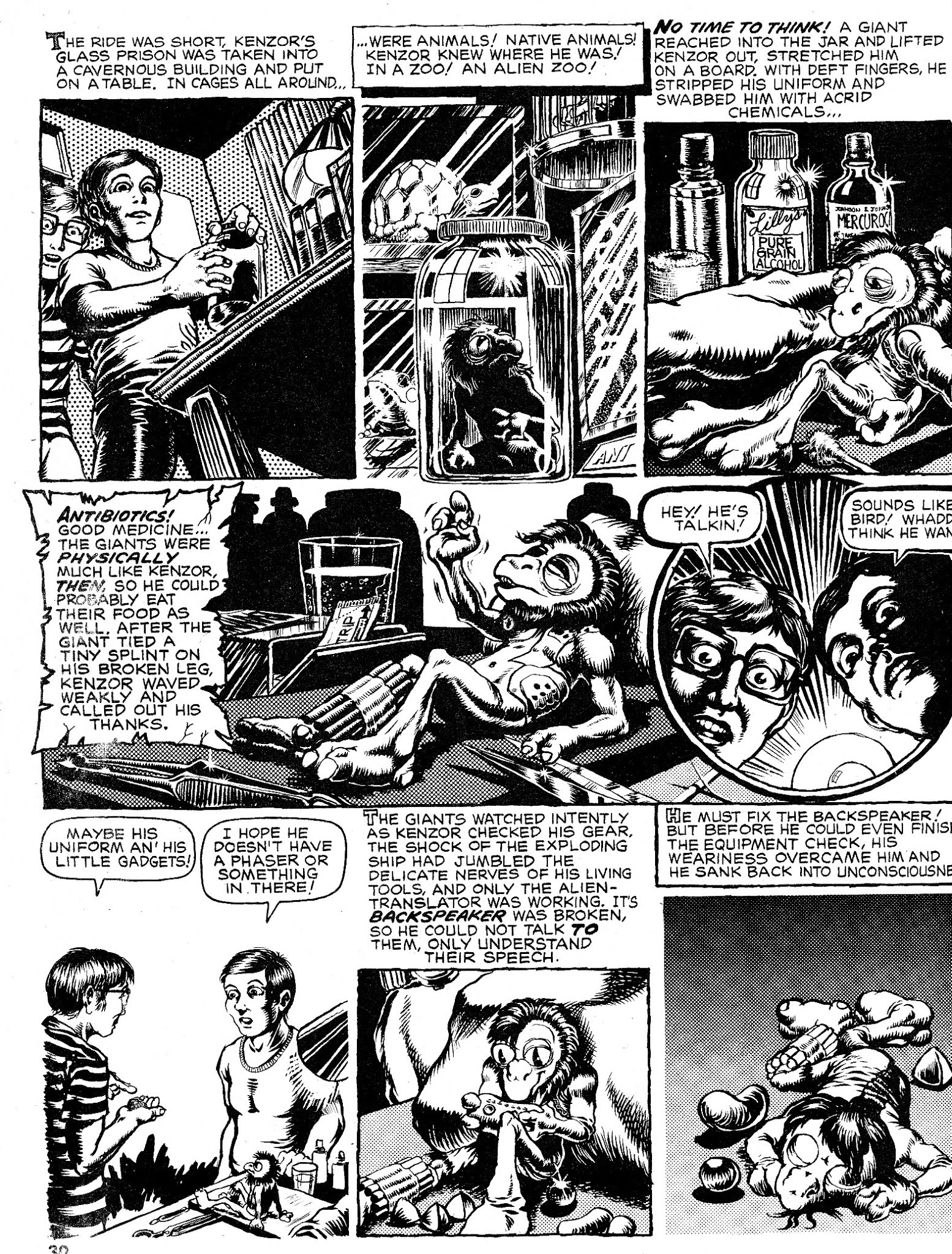 Read online Nightmare (1970) comic -  Issue #6 - 28