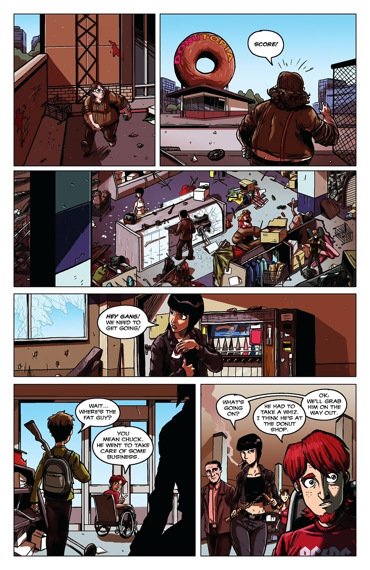 Read online Alpha Girl comic -  Issue #4 - 12