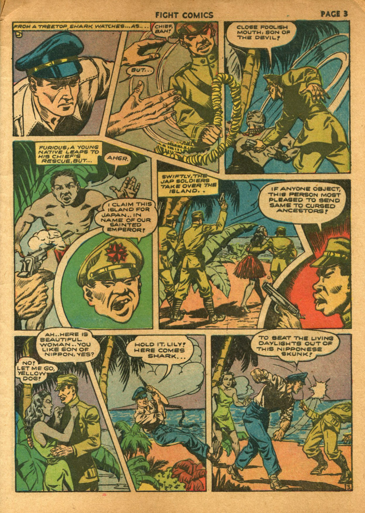 Read online Fight Comics comic -  Issue #21 - 5