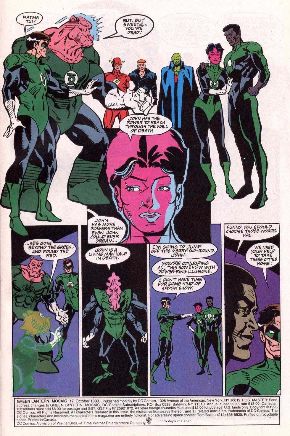 Read online Green Lantern: Mosaic comic -  Issue #17 - 2