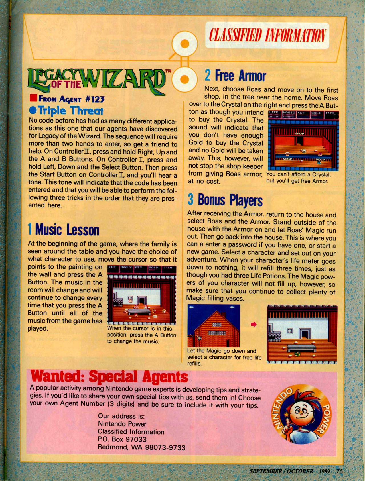 Read online Nintendo Power comic -  Issue #8 - 77