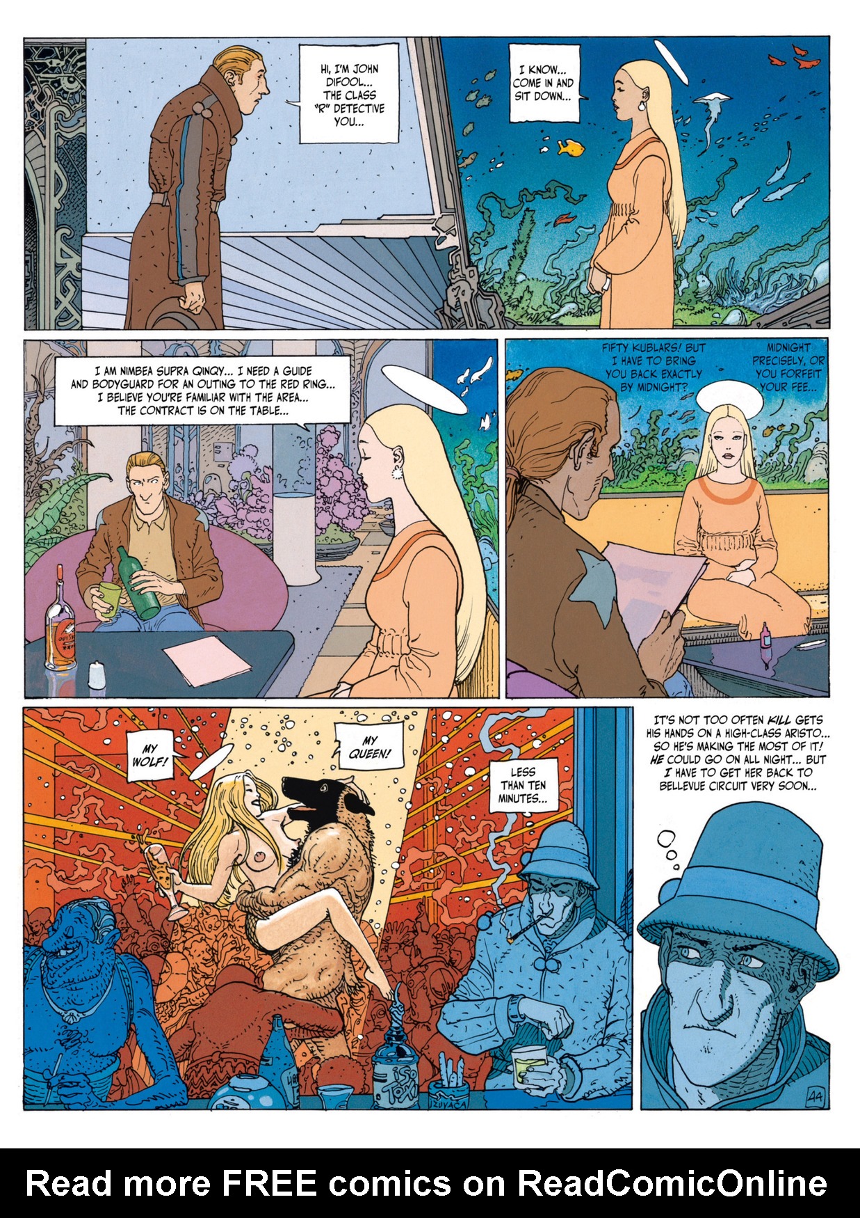 Read online Before the Incal comic -  Issue #6 - 47