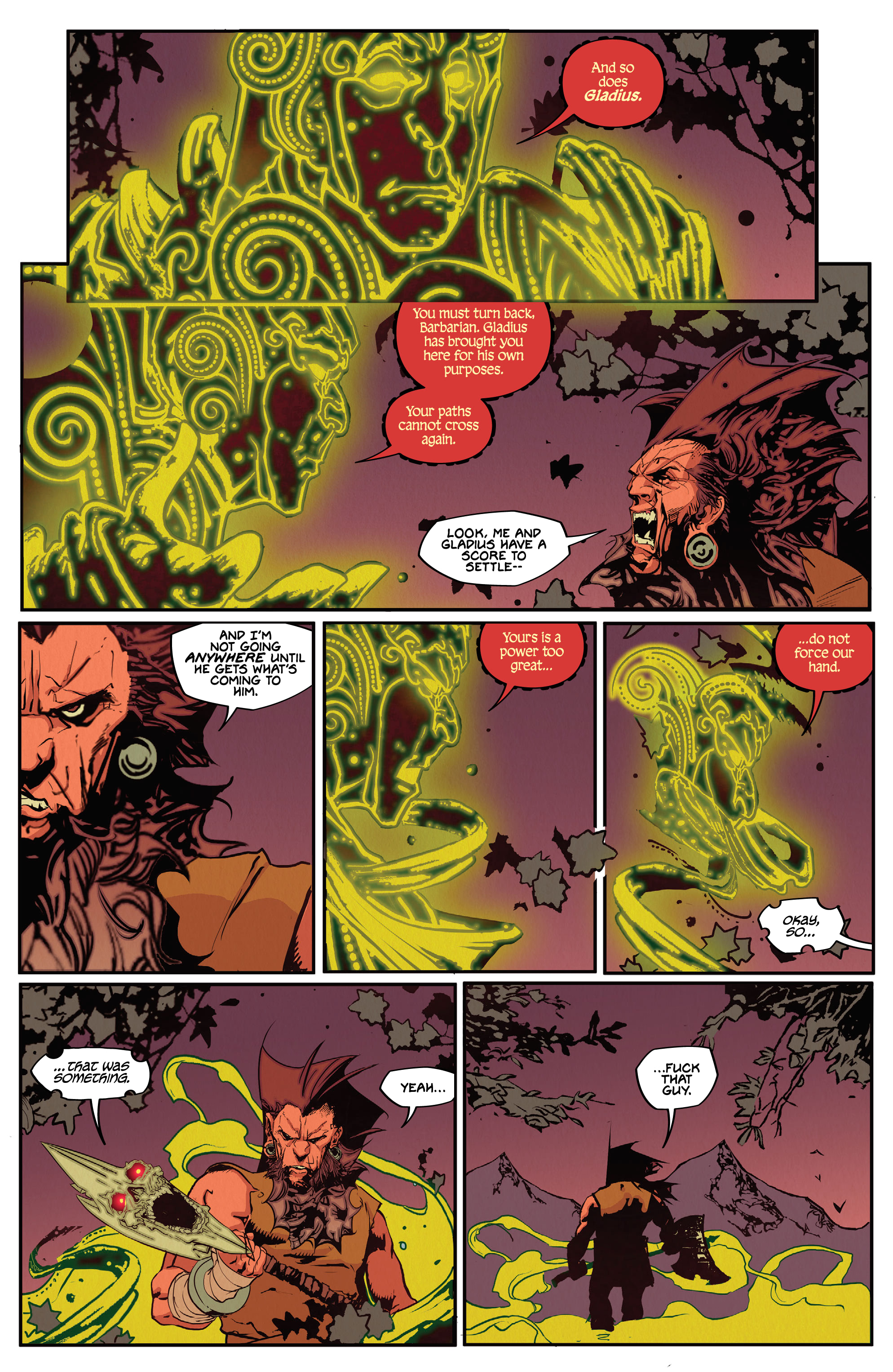 Read online Barbaric: Axe to Grind comic -  Issue #2 - 24