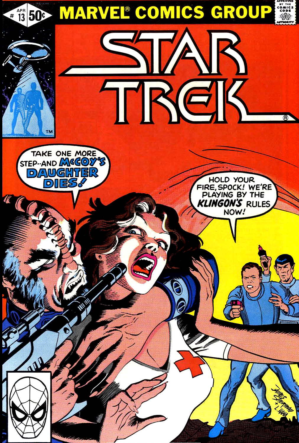 Read online Star Trek (1980) comic -  Issue #13 - 1