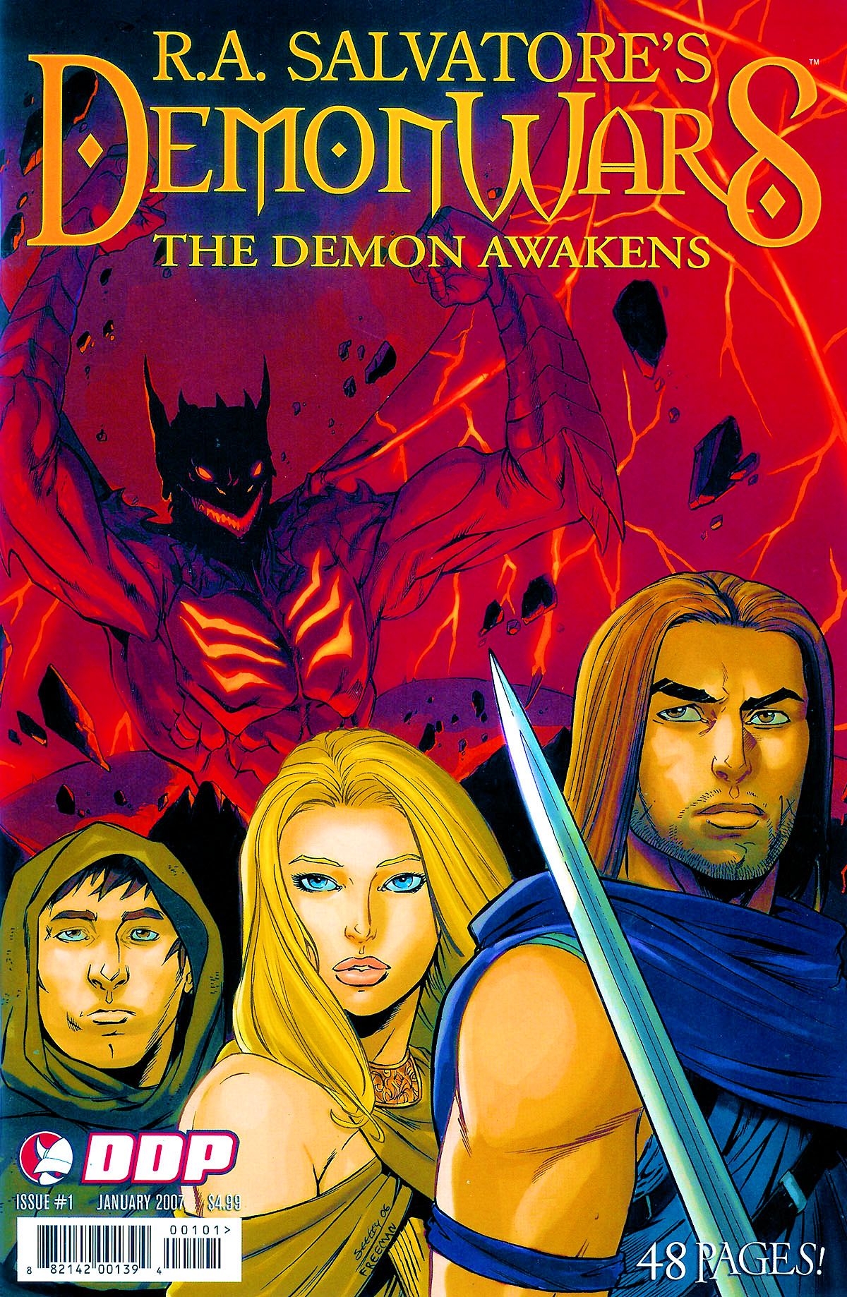 Read online DemonWars: The Demon Awakens comic -  Issue #1 - 1