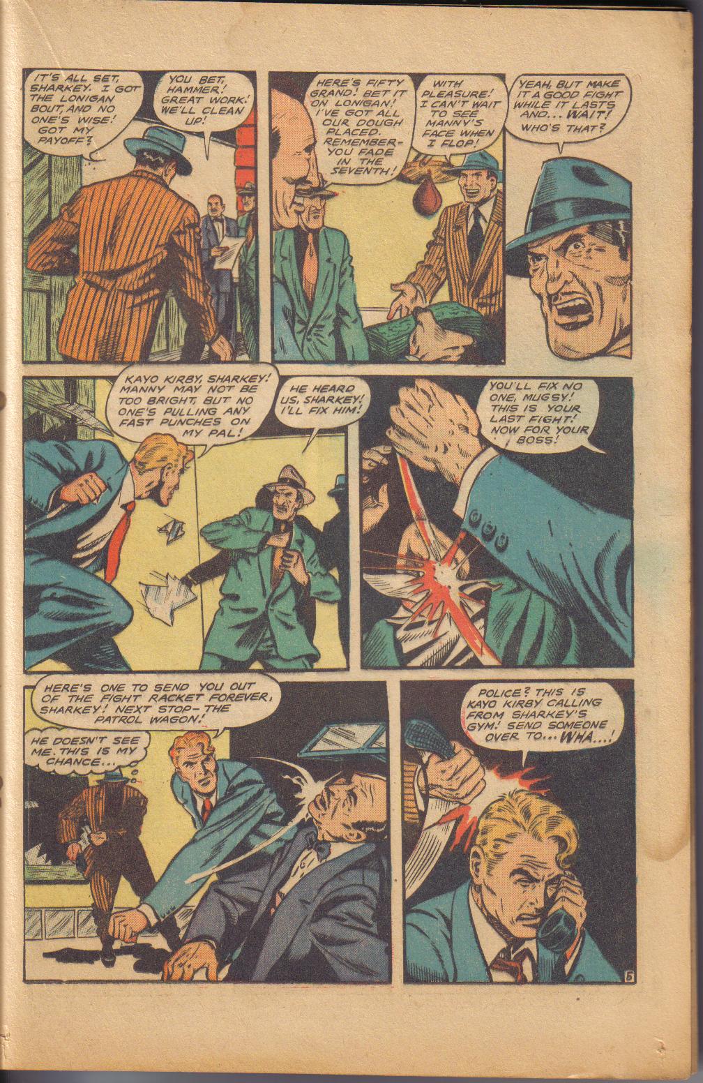 Read online Fight Comics comic -  Issue #60 - 25