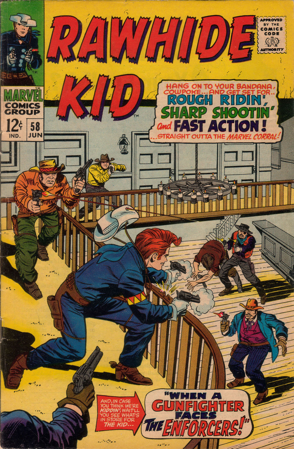 Read online The Rawhide Kid comic -  Issue #58 - 1