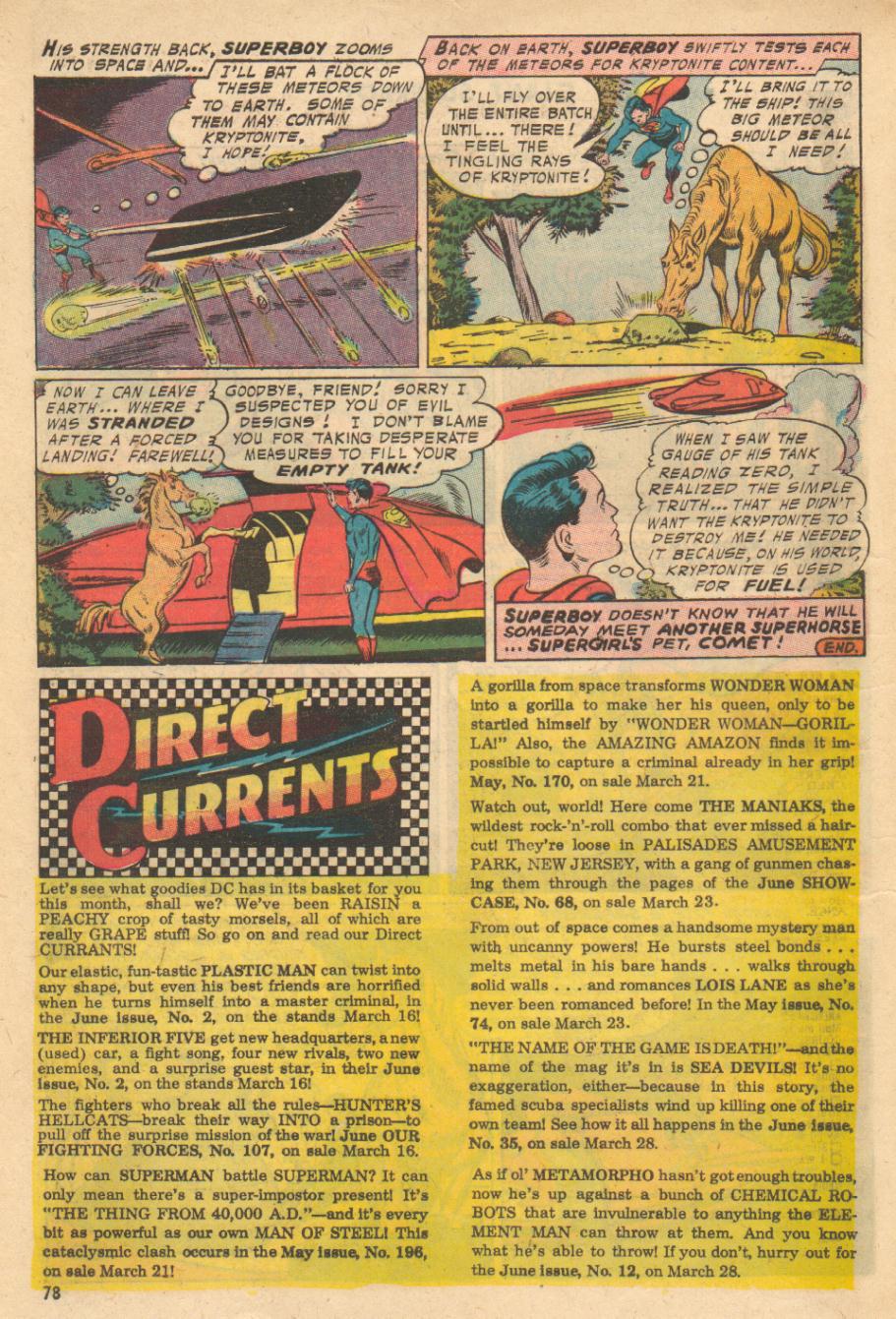 Read online Superboy (1949) comic -  Issue #138 - 76