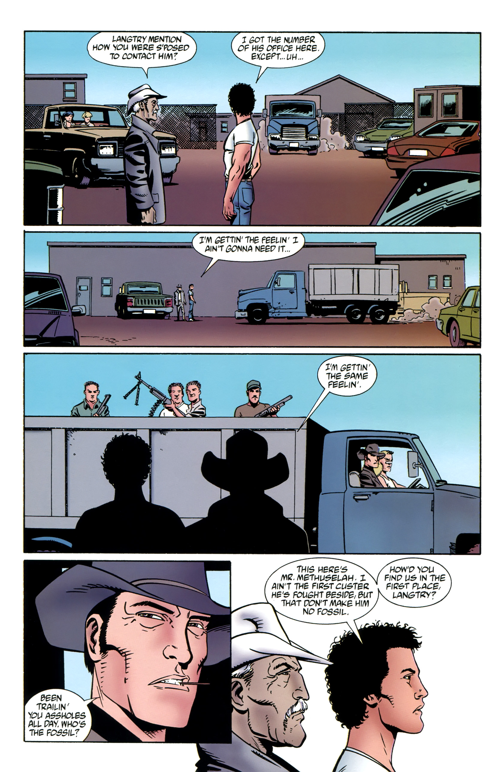 Read online Preacher: Tall in the Saddle comic -  Issue # Full - 27