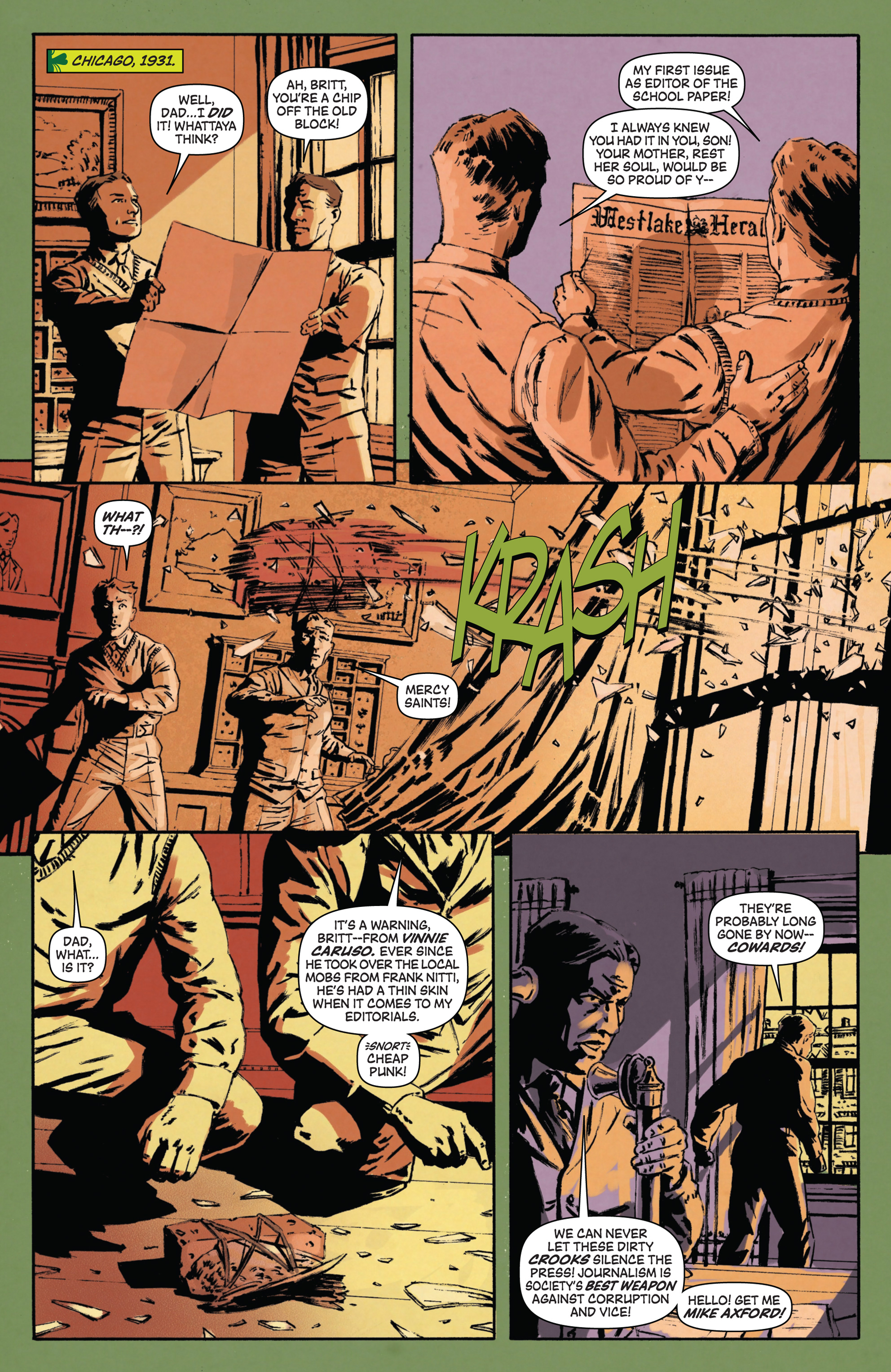 Read online Green Hornet: Year One comic -  Issue #1 - 17