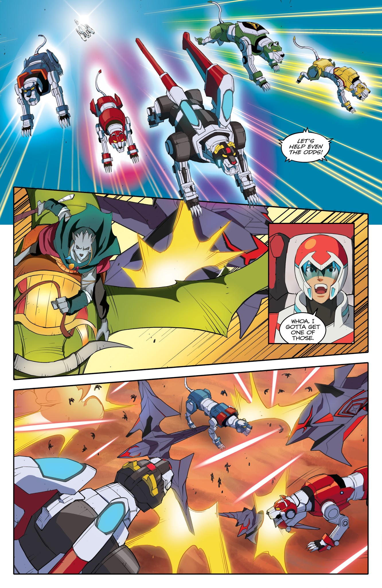 Read online Voltron Legendary Defender (2017) comic -  Issue #1 - 11
