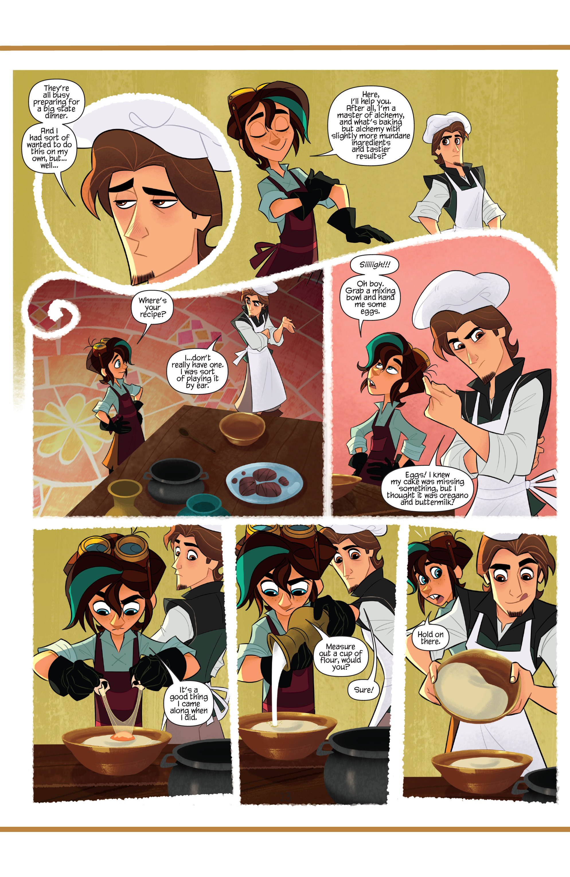 Read online Tangled: The Series: Hair It Is comic -  Issue # Full - 13