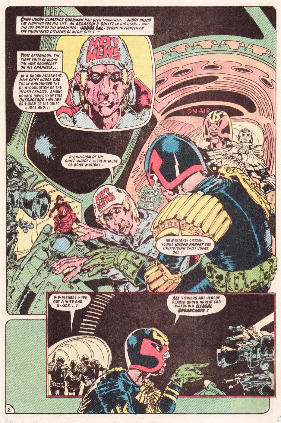 Read online Judge Dredd (1983) comic -  Issue #10 - 3