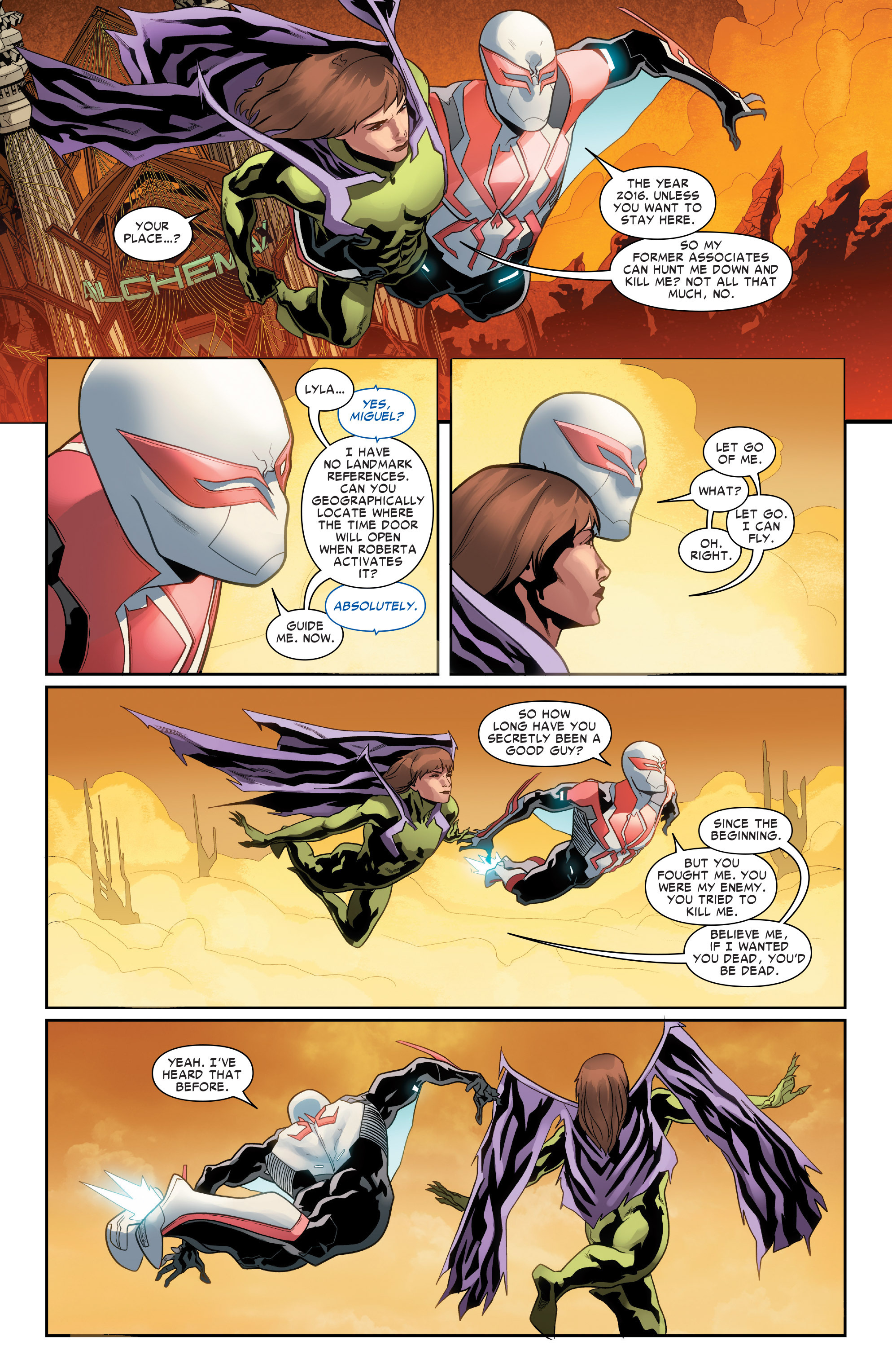 Read online Spider-Man 2099 (2015) comic -  Issue #12 - 15