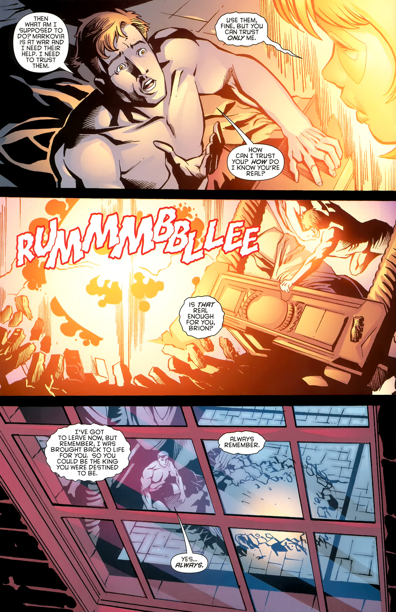 Read online The Outsiders (2009) comic -  Issue #36 - 10