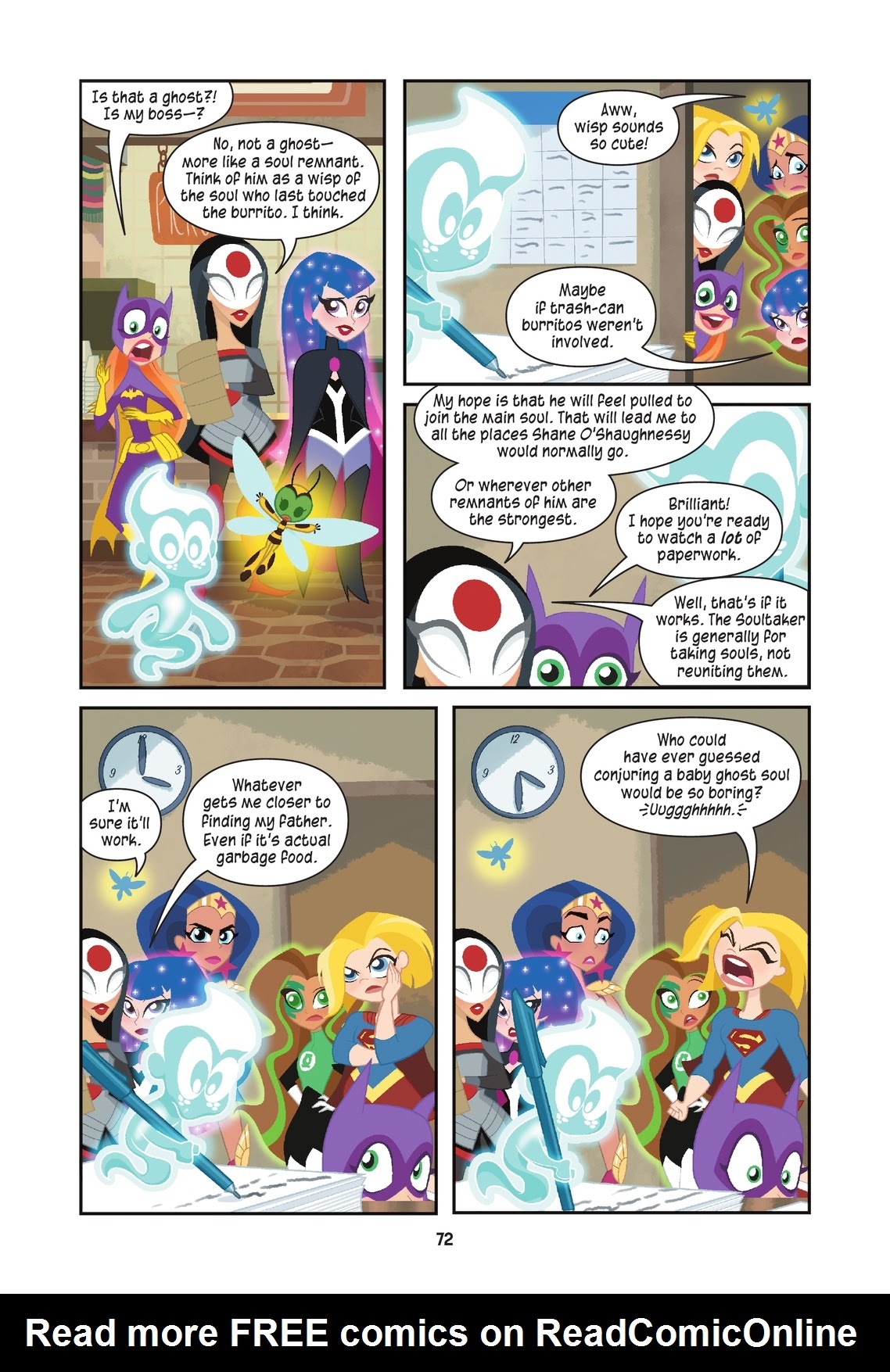 Read online DC Super Hero Girls: Ghosting comic -  Issue # TPB (Part 1) - 72