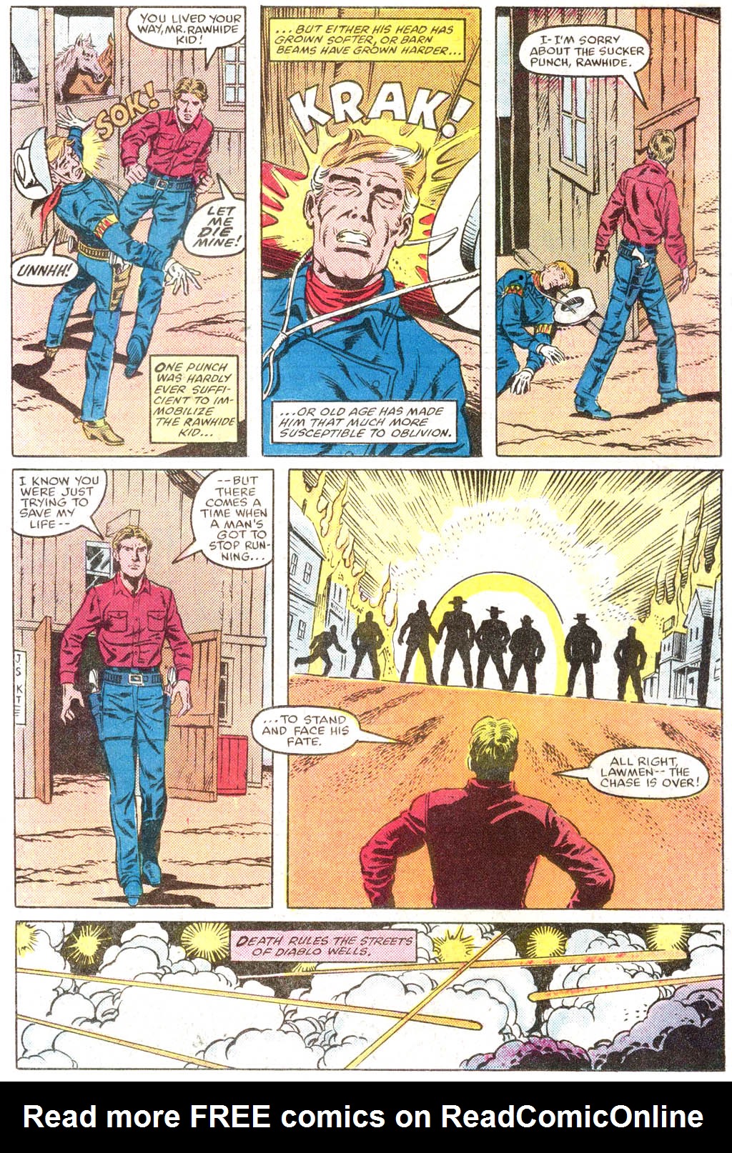 Read online Rawhide Kid (1985) comic -  Issue #4 - 13