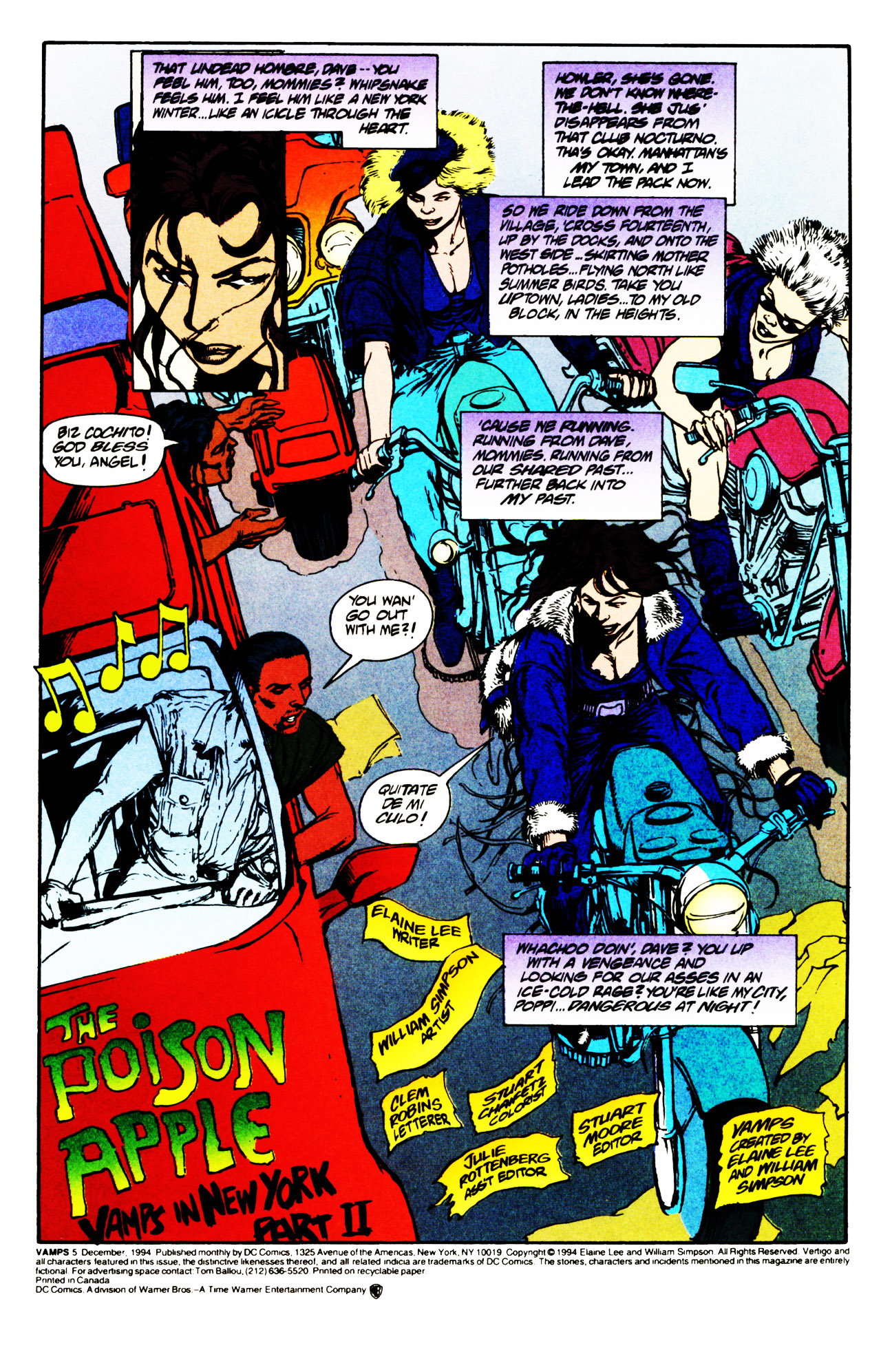 Read online Vamps comic -  Issue #5 - 4