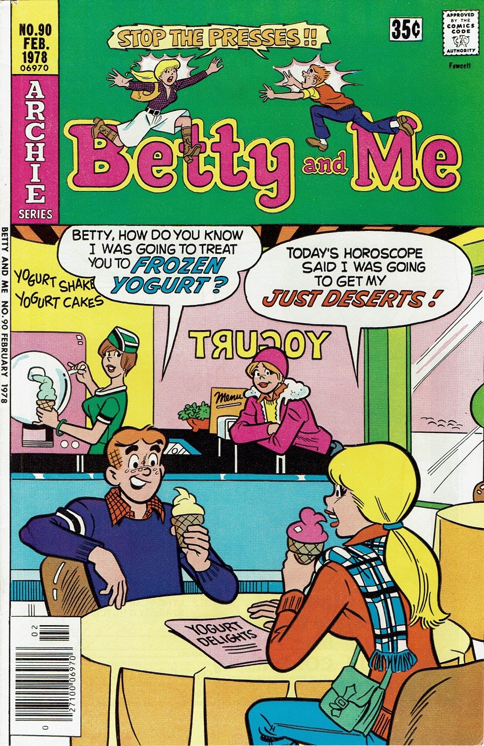 Read online Betty and Me comic -  Issue #90 - 1