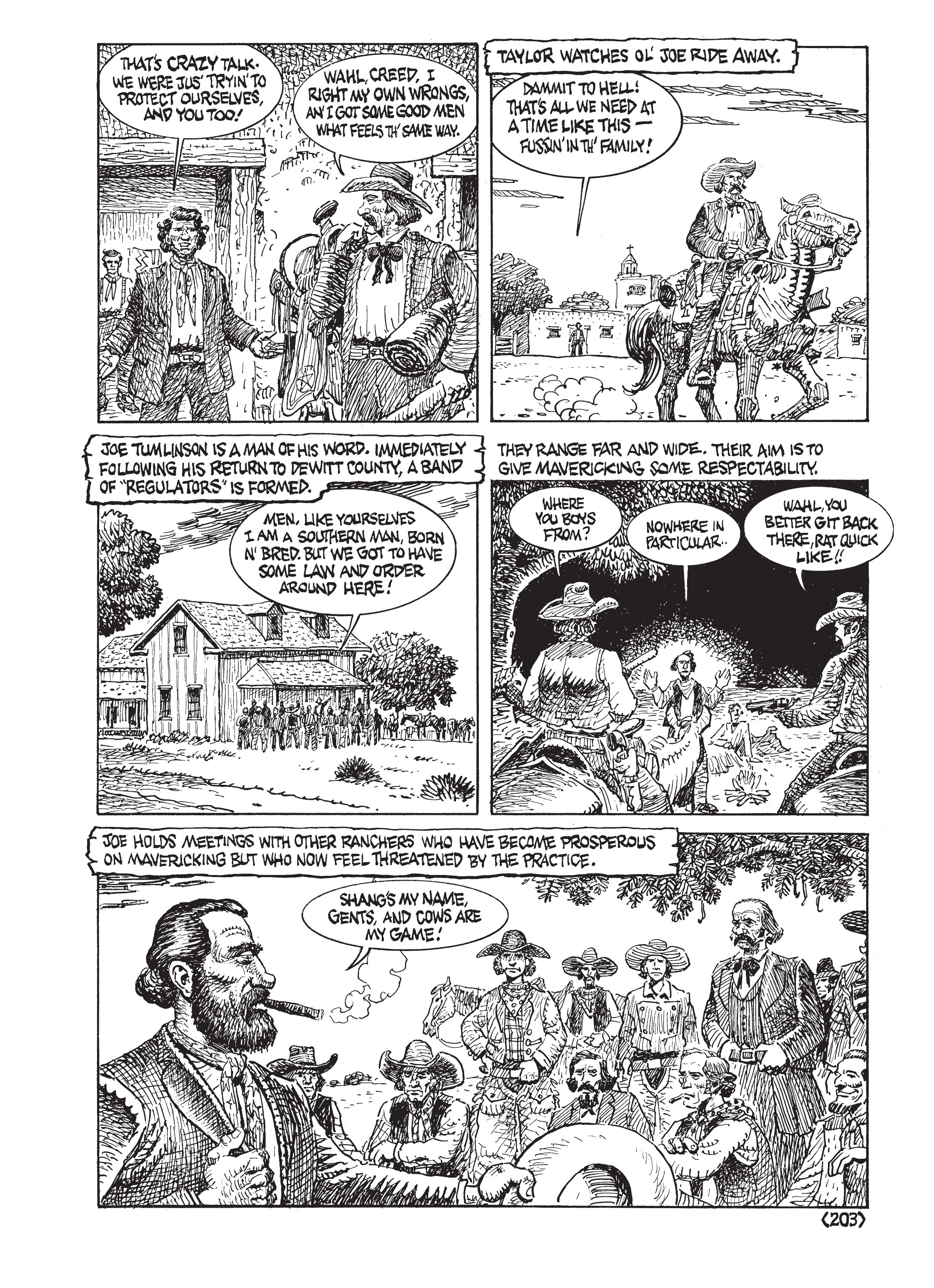 Read online Jack Jackson's American History: Los Tejanos and Lost Cause comic -  Issue # TPB (Part 3) - 2