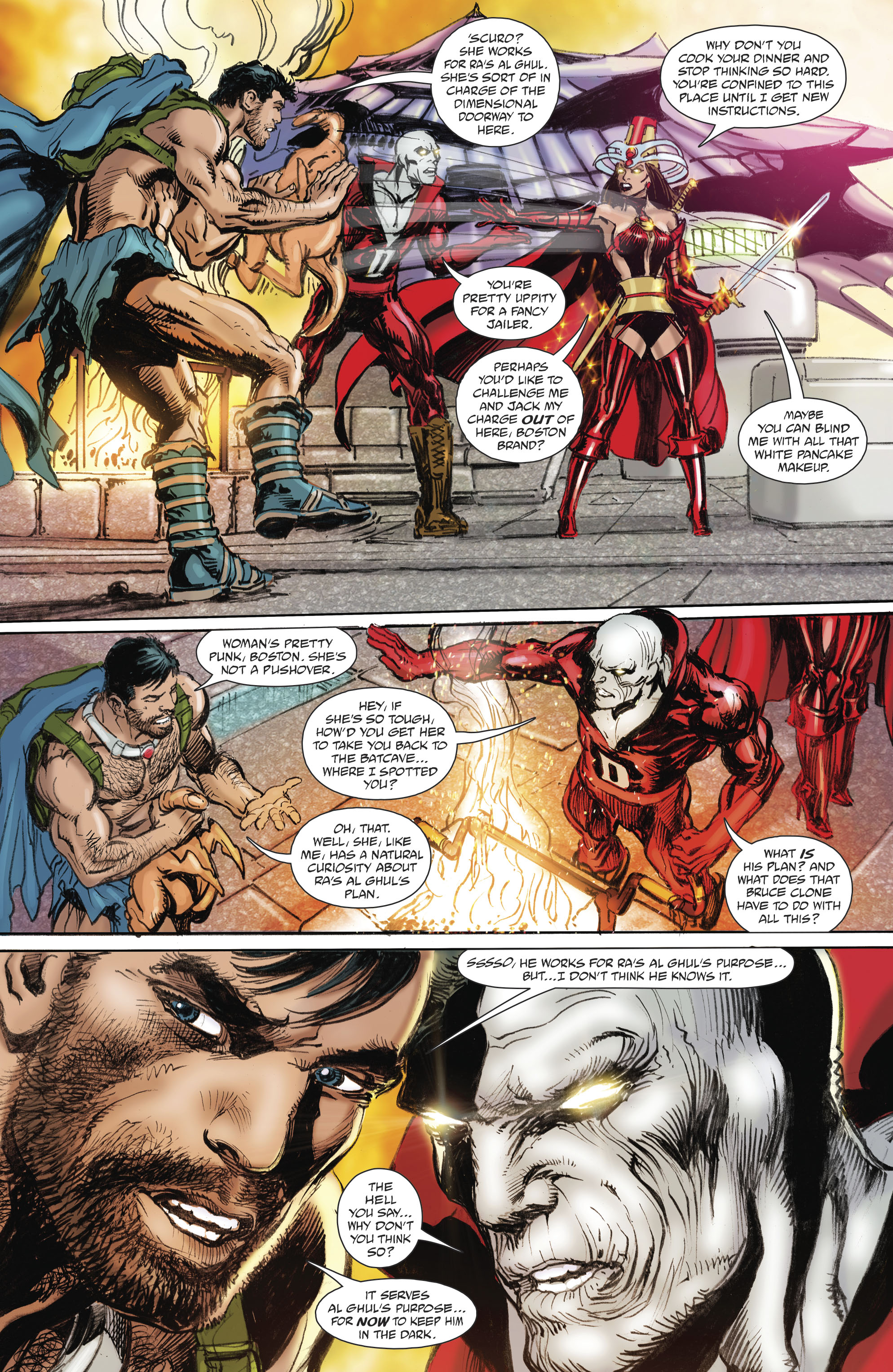 Read online Batman Vs. Ra's al Ghul comic -  Issue #3 - 21