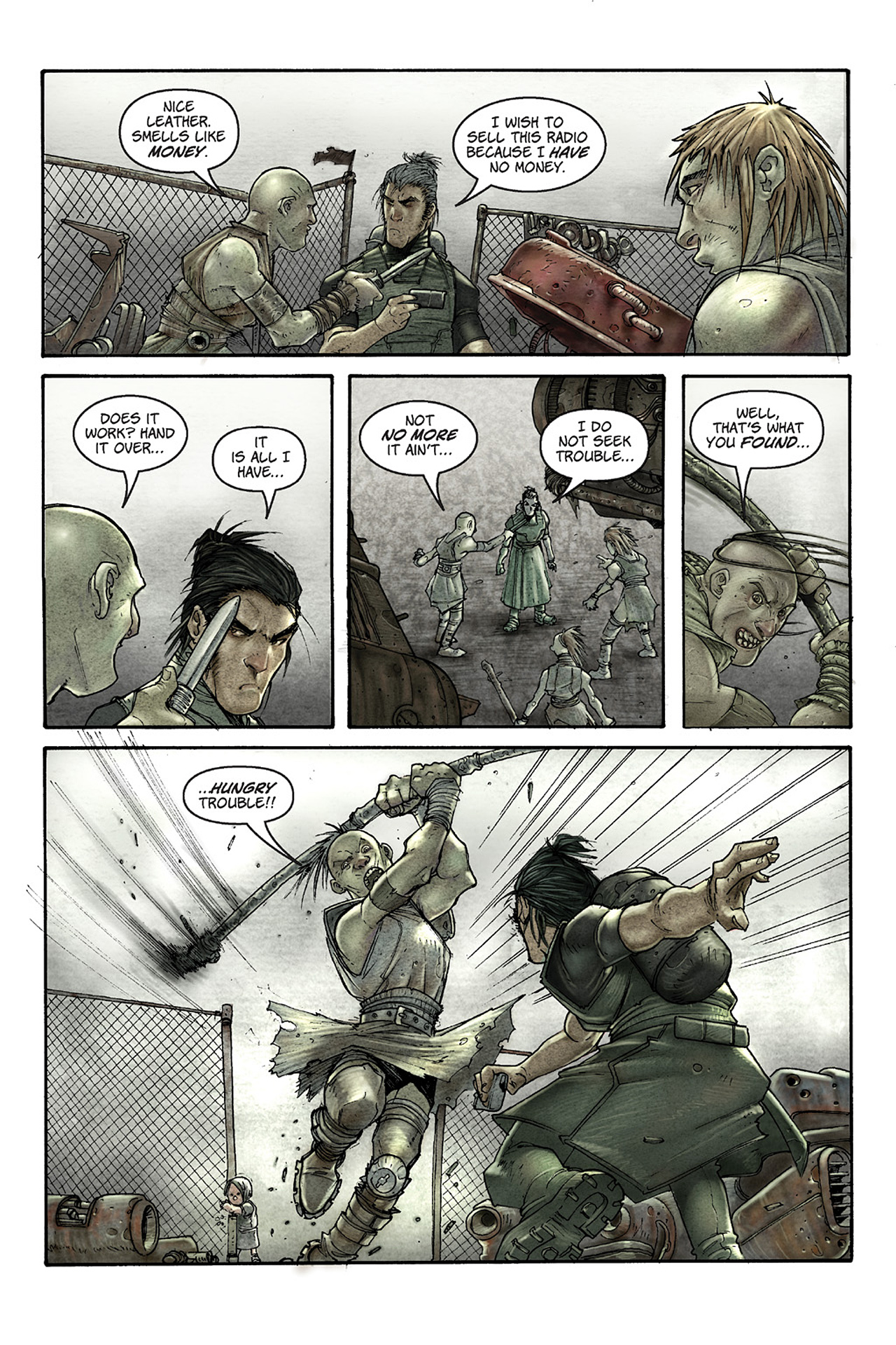 Read online Lone Wolf 2100 comic -  Issue # TPB 1 - 21