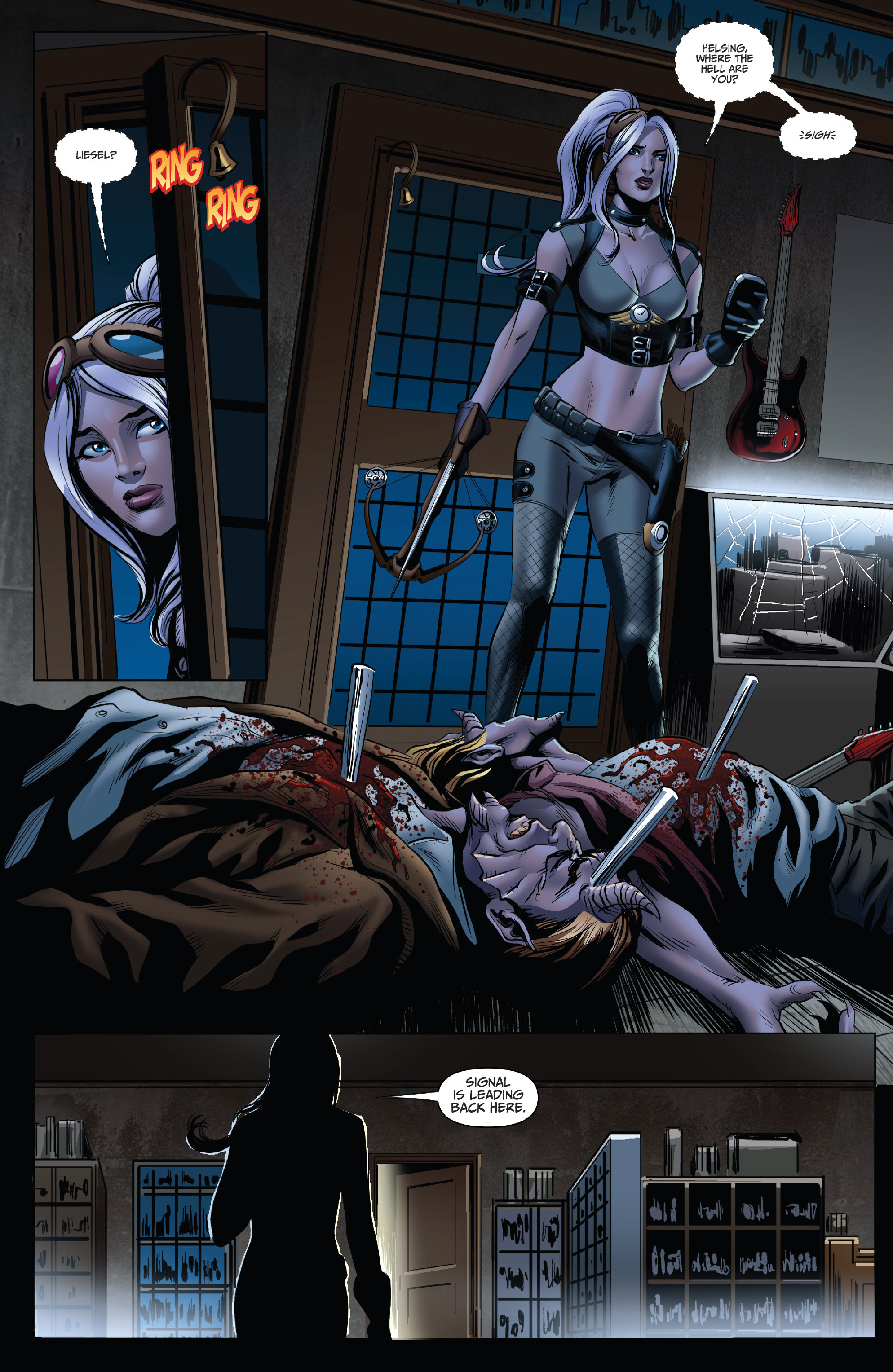 Read online Van Helsing vs. Dracula's Daughter comic -  Issue #2 - 7