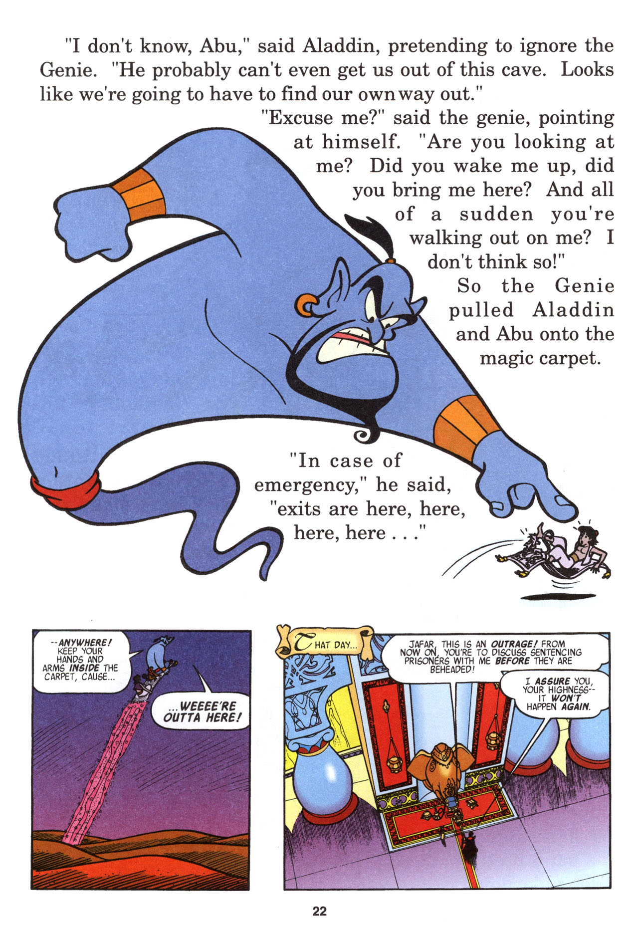 Read online Disney's Junior Graphic Novel Aladdin comic -  Issue # Full - 24