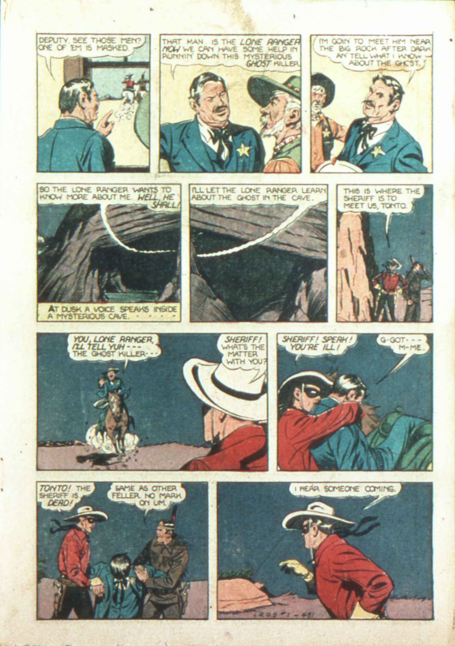 Read online The Lone Ranger (1948) comic -  Issue #1 - 4
