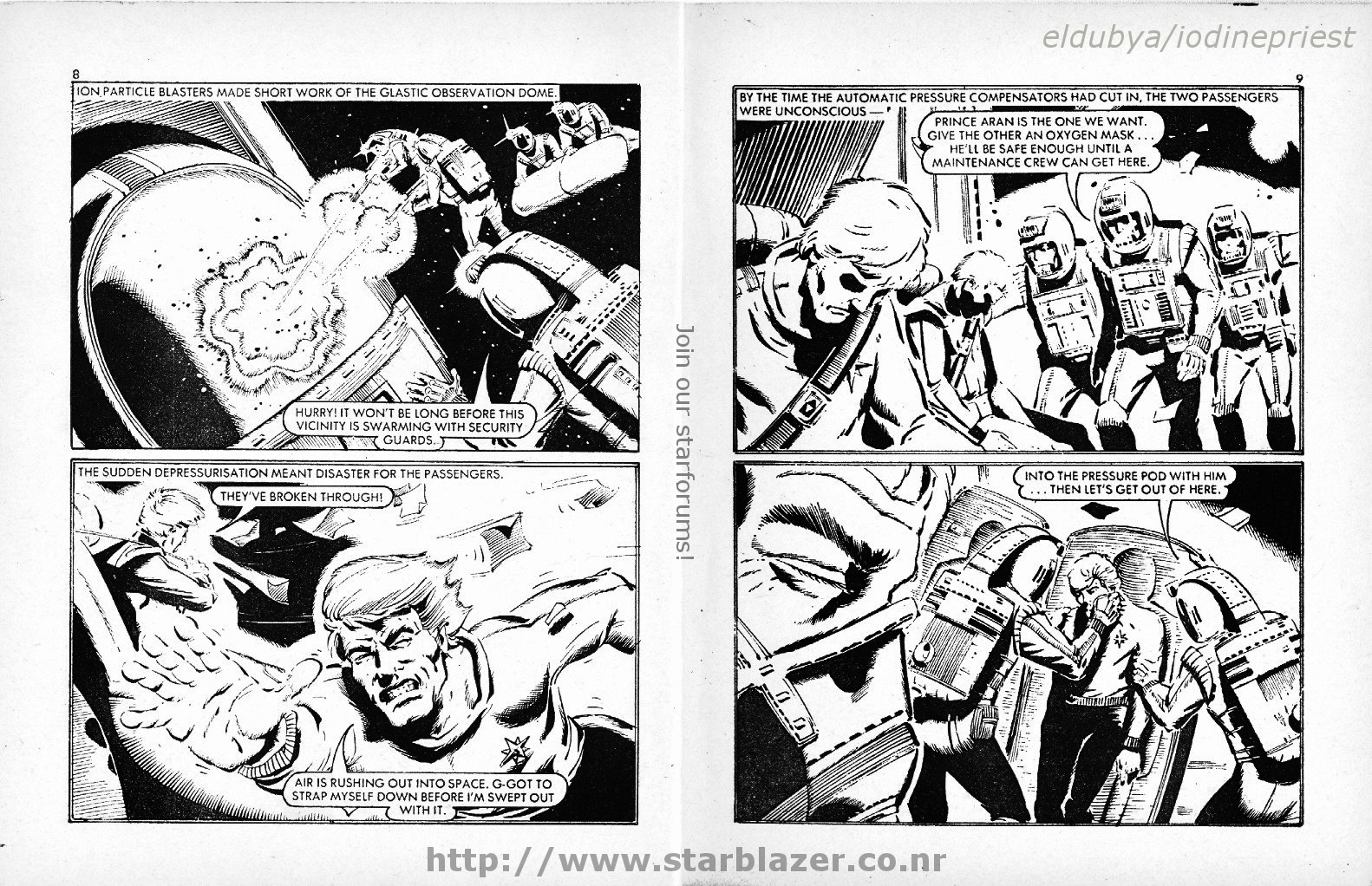 Read online Starblazer comic -  Issue #116 - 6