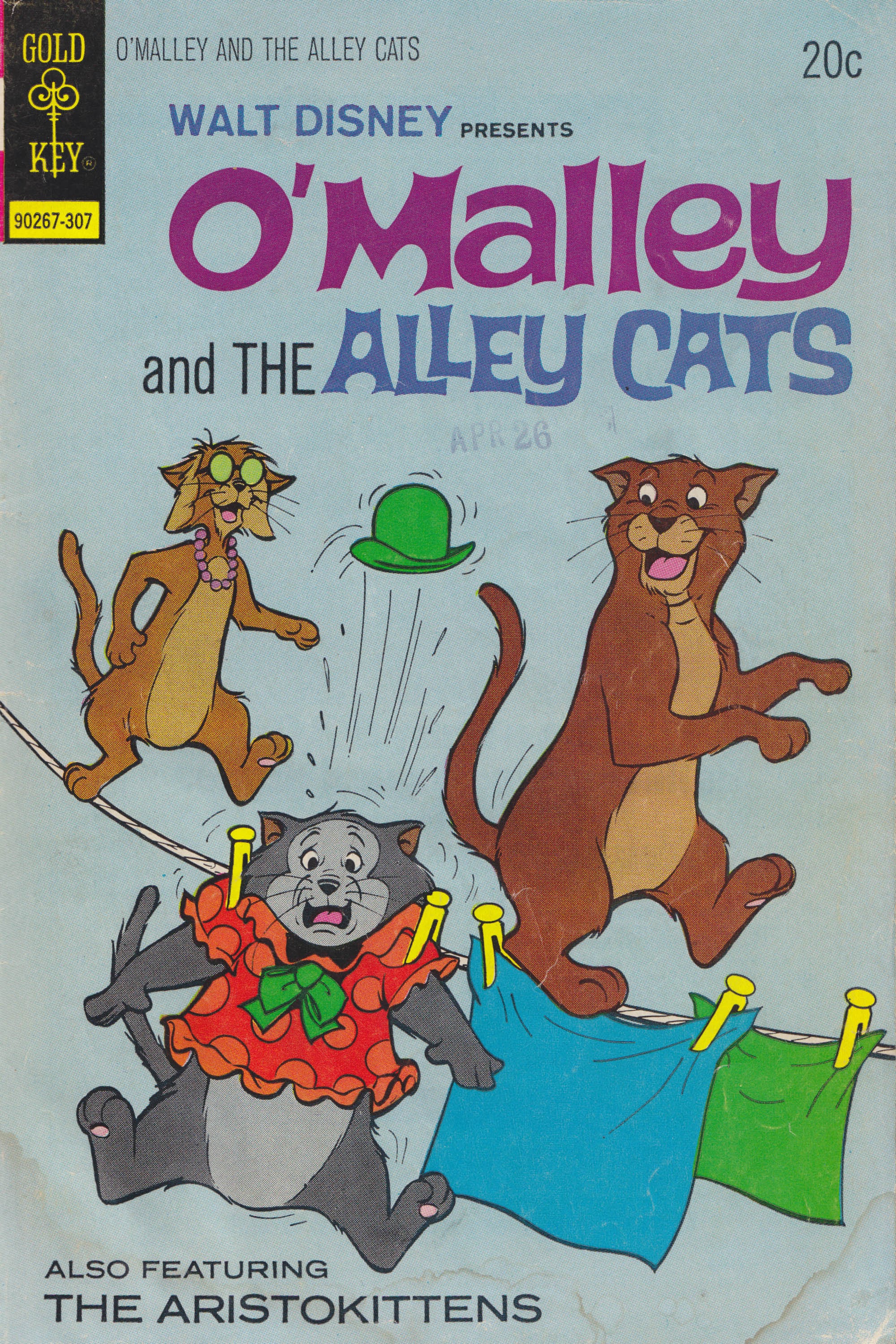 Read online O'Malley and the Alley Cats comic -  Issue #7 - 1