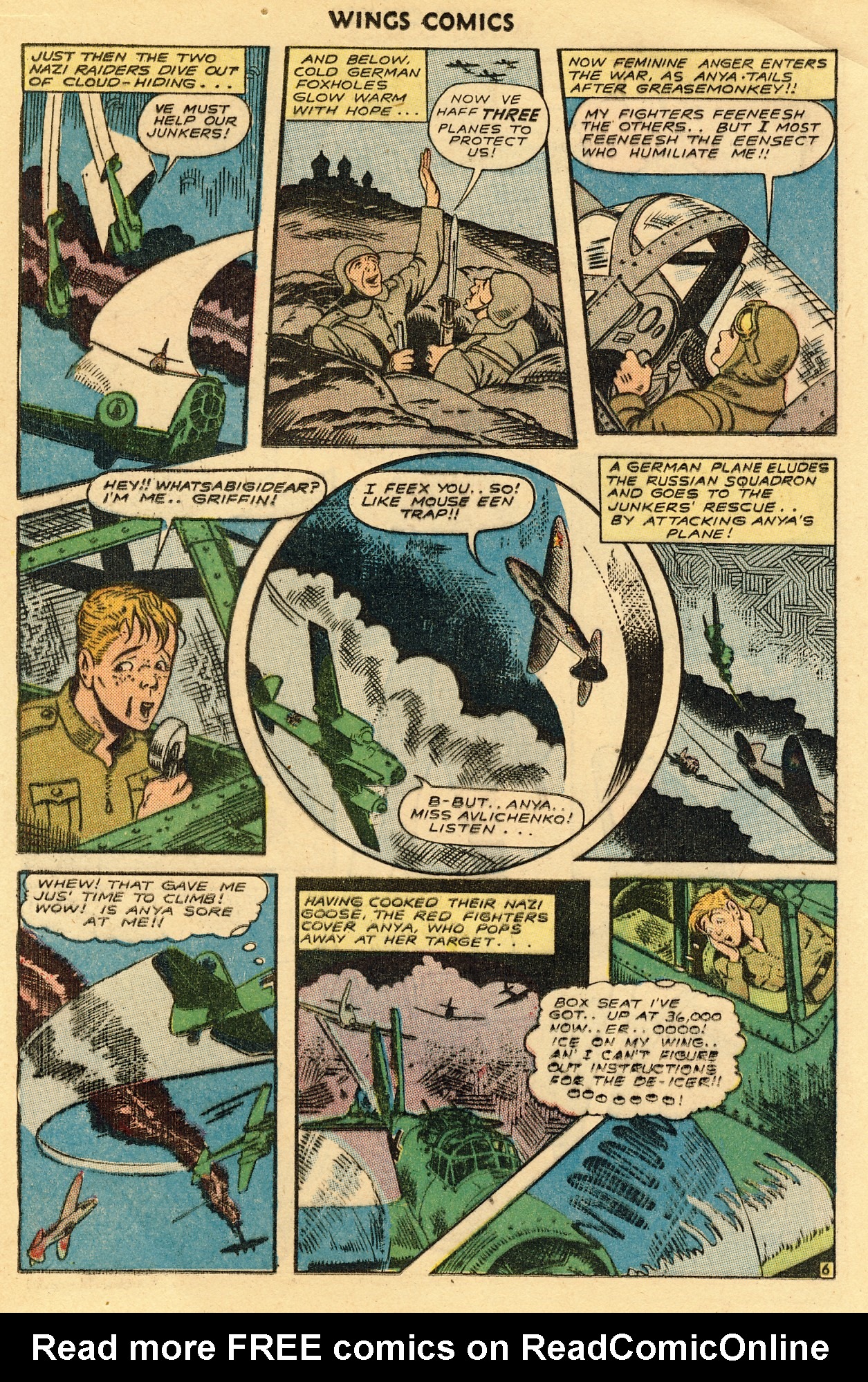 Read online Wings Comics comic -  Issue #49 - 18