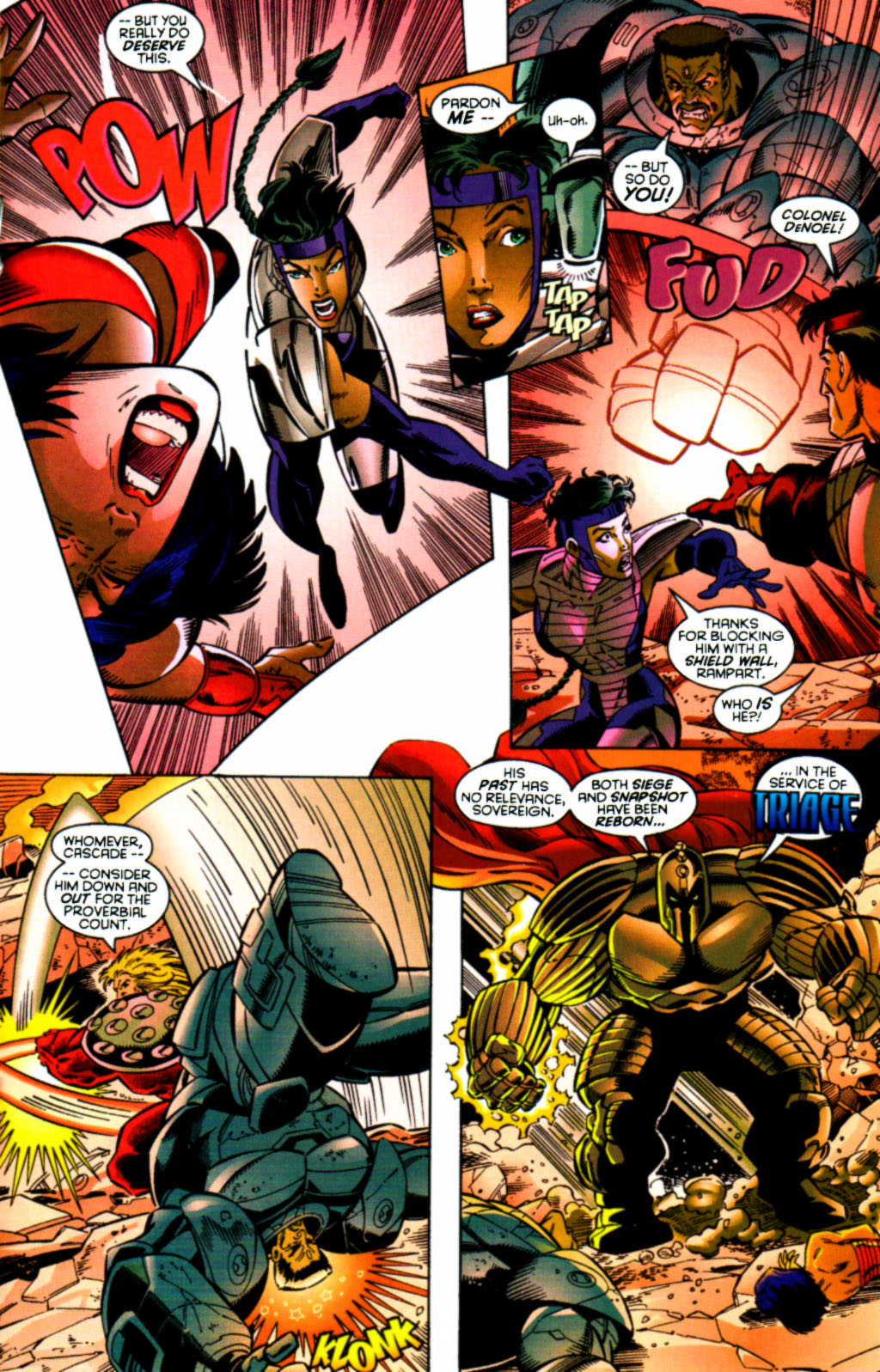 Read online Sovereign Seven comic -  Issue #14 - 16