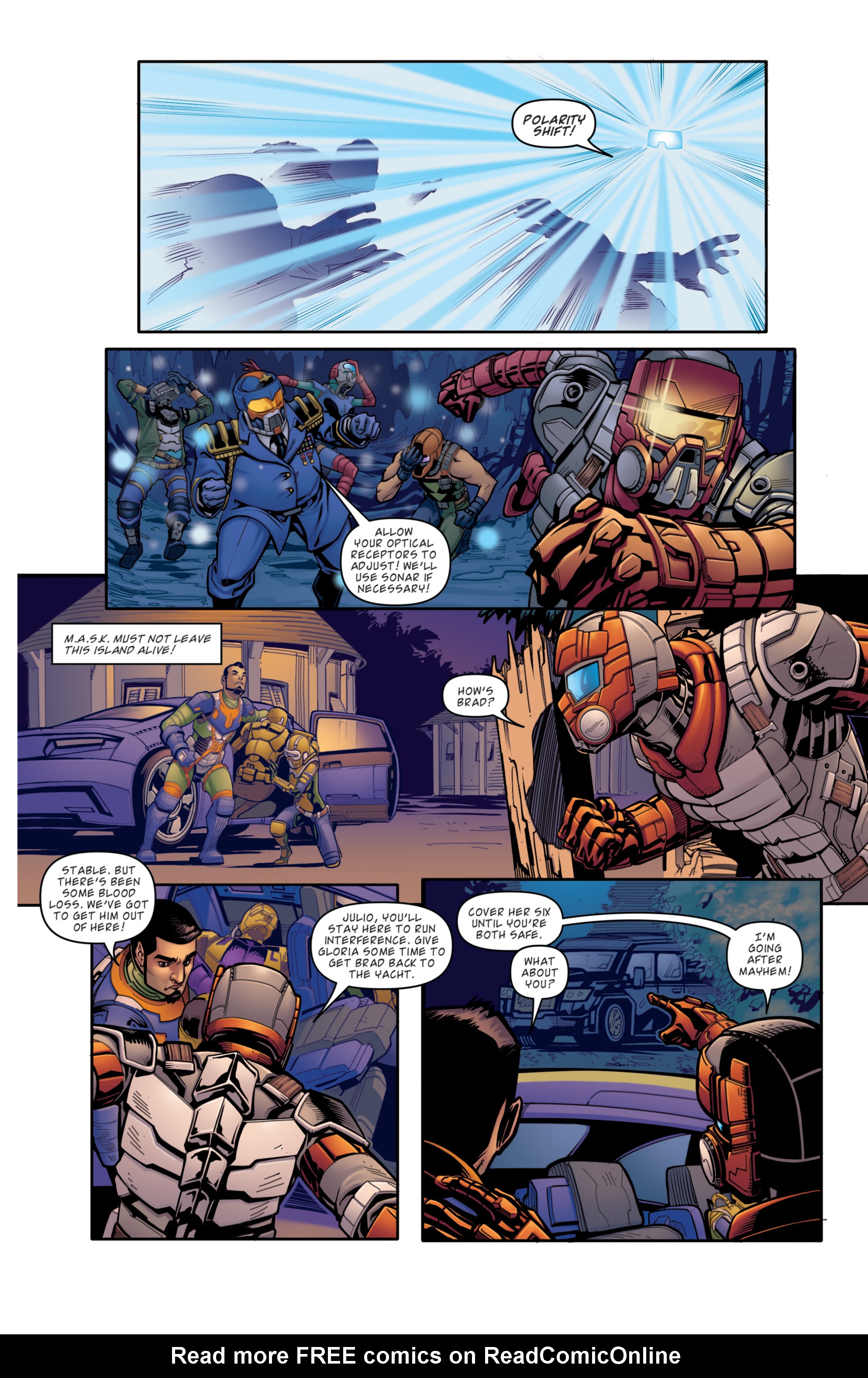 Read online M.A.S.K.: Mobile Armored Strike Kommand comic -  Issue #2 - 8