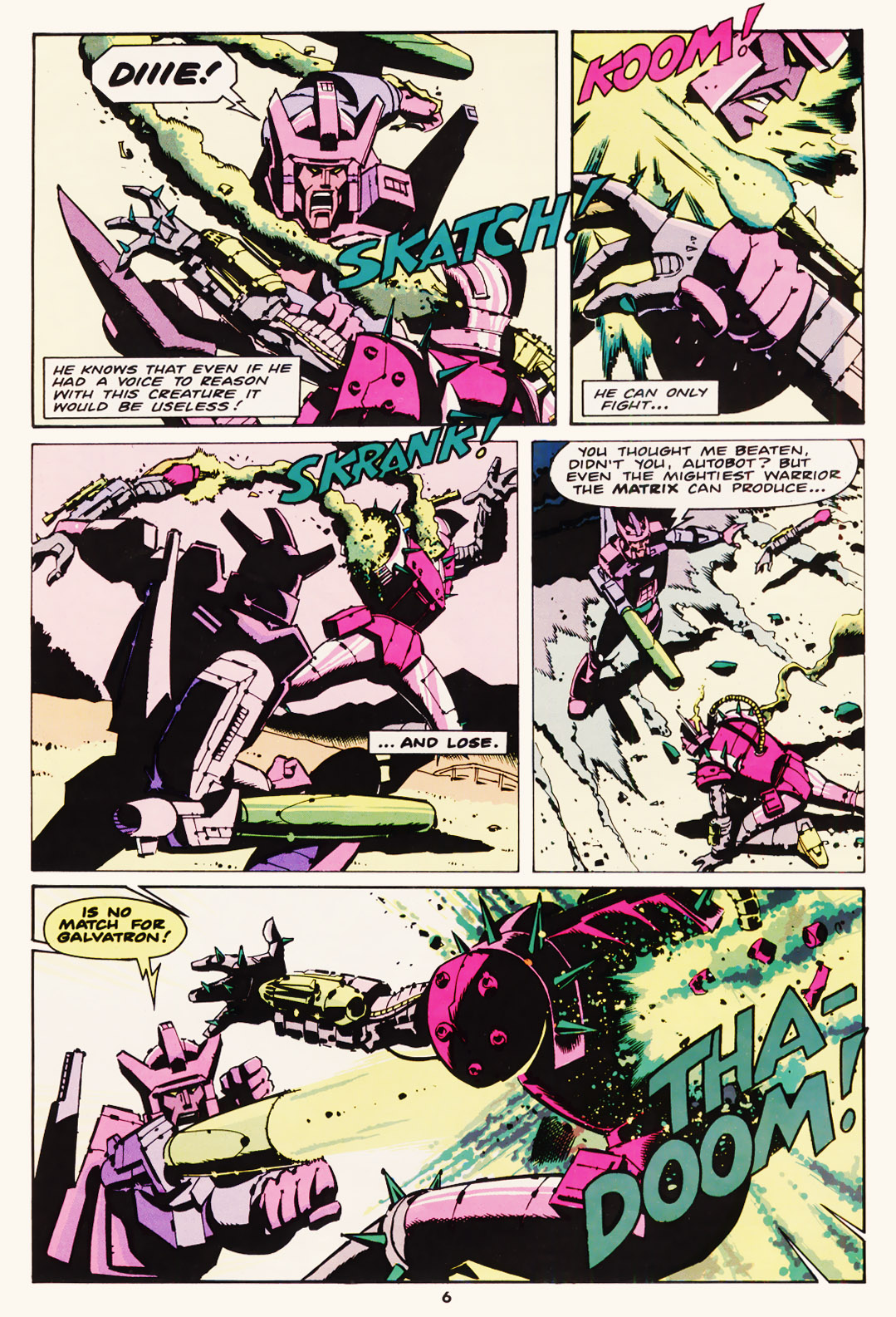 Read online The Transformers (UK) comic -  Issue #101 - 6