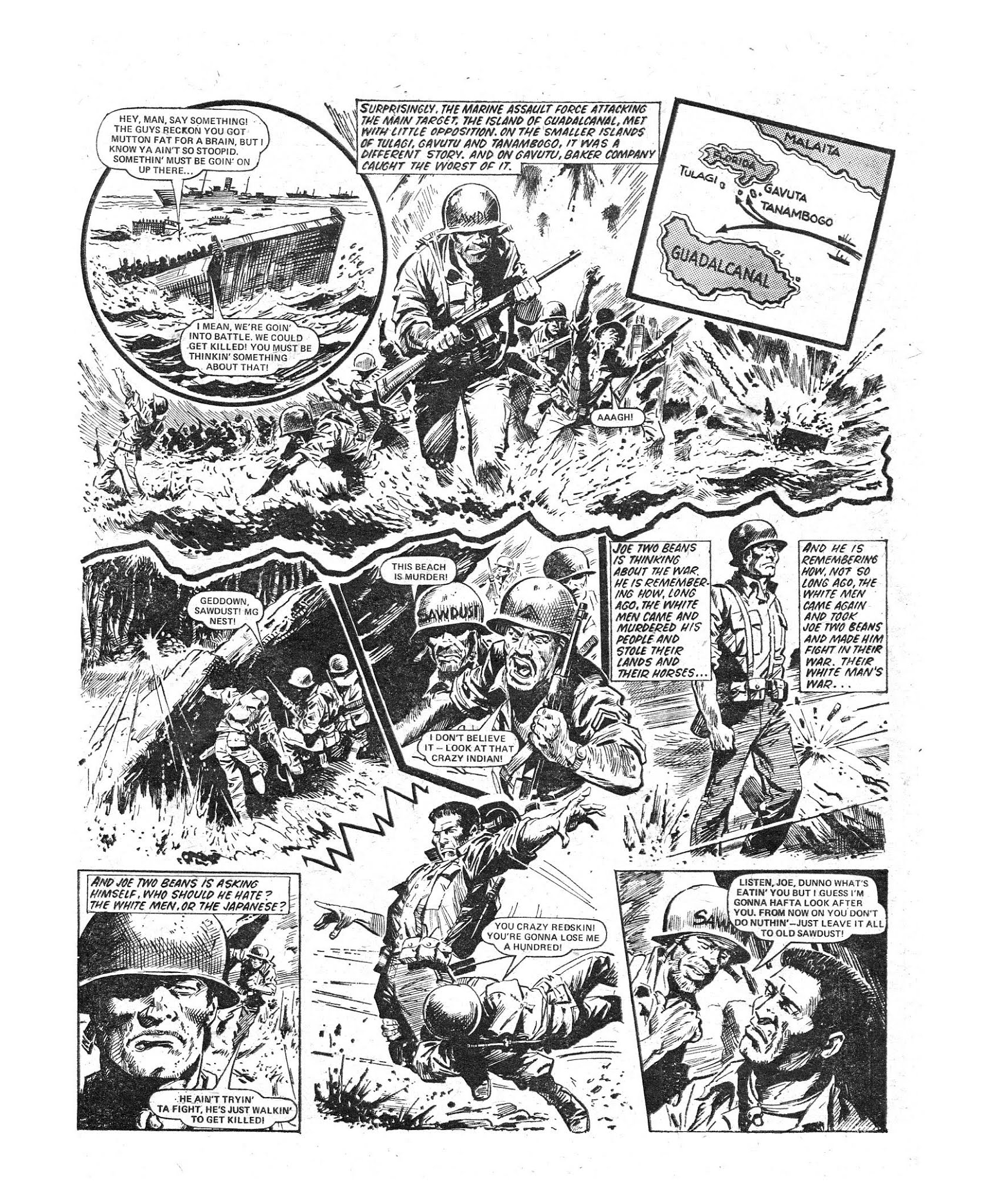 Read online Battle Picture Weekly comic -  Issue #100 - 12