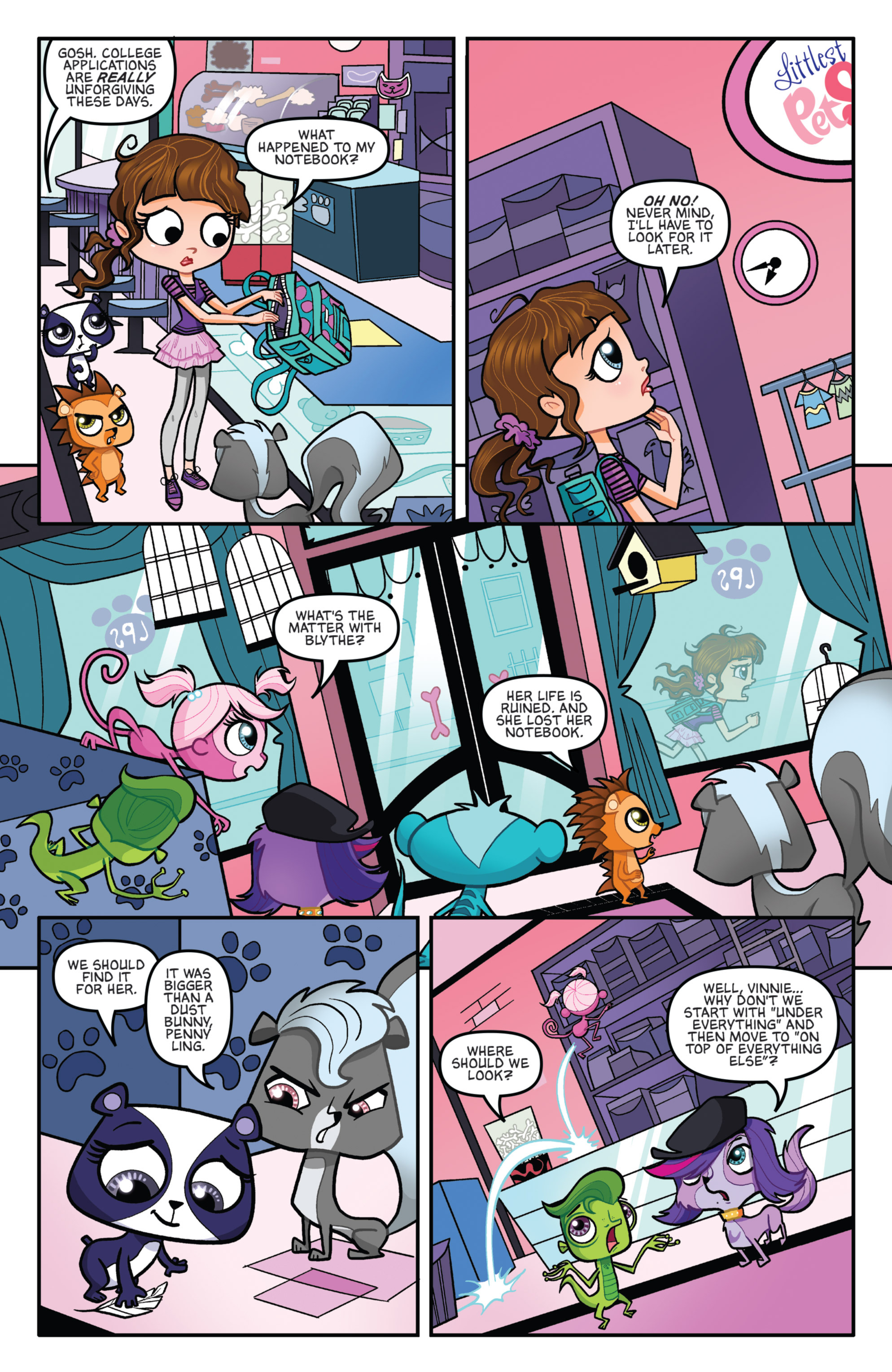 Read online Littlest Pet Shop comic -  Issue #3 - 6