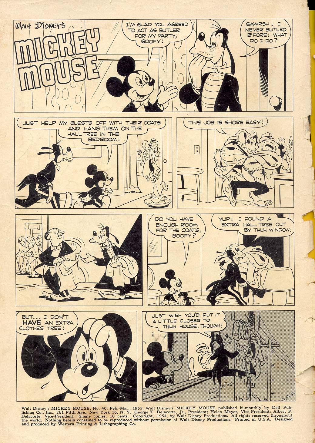 Read online Walt Disney's Mickey Mouse comic -  Issue #40 - 2