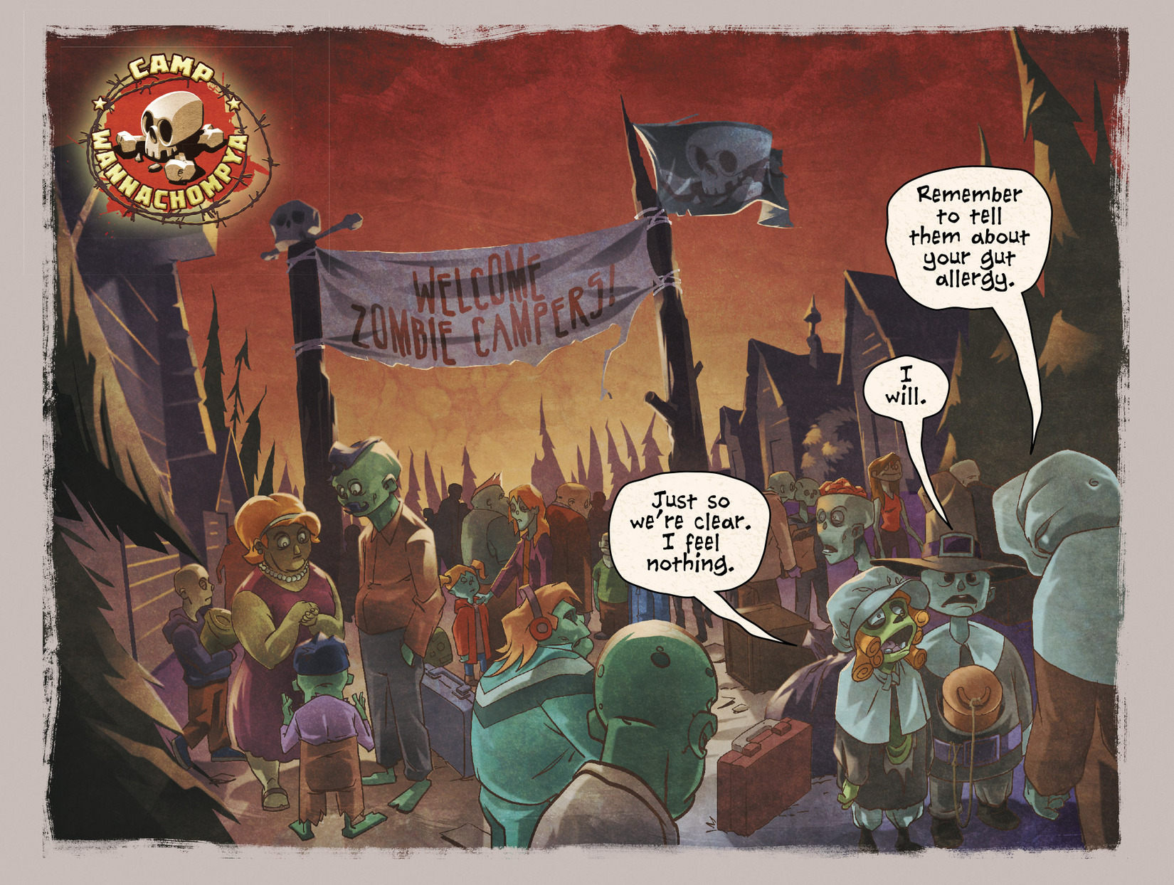 Read online Zombie Camp comic -  Issue #0 - 3
