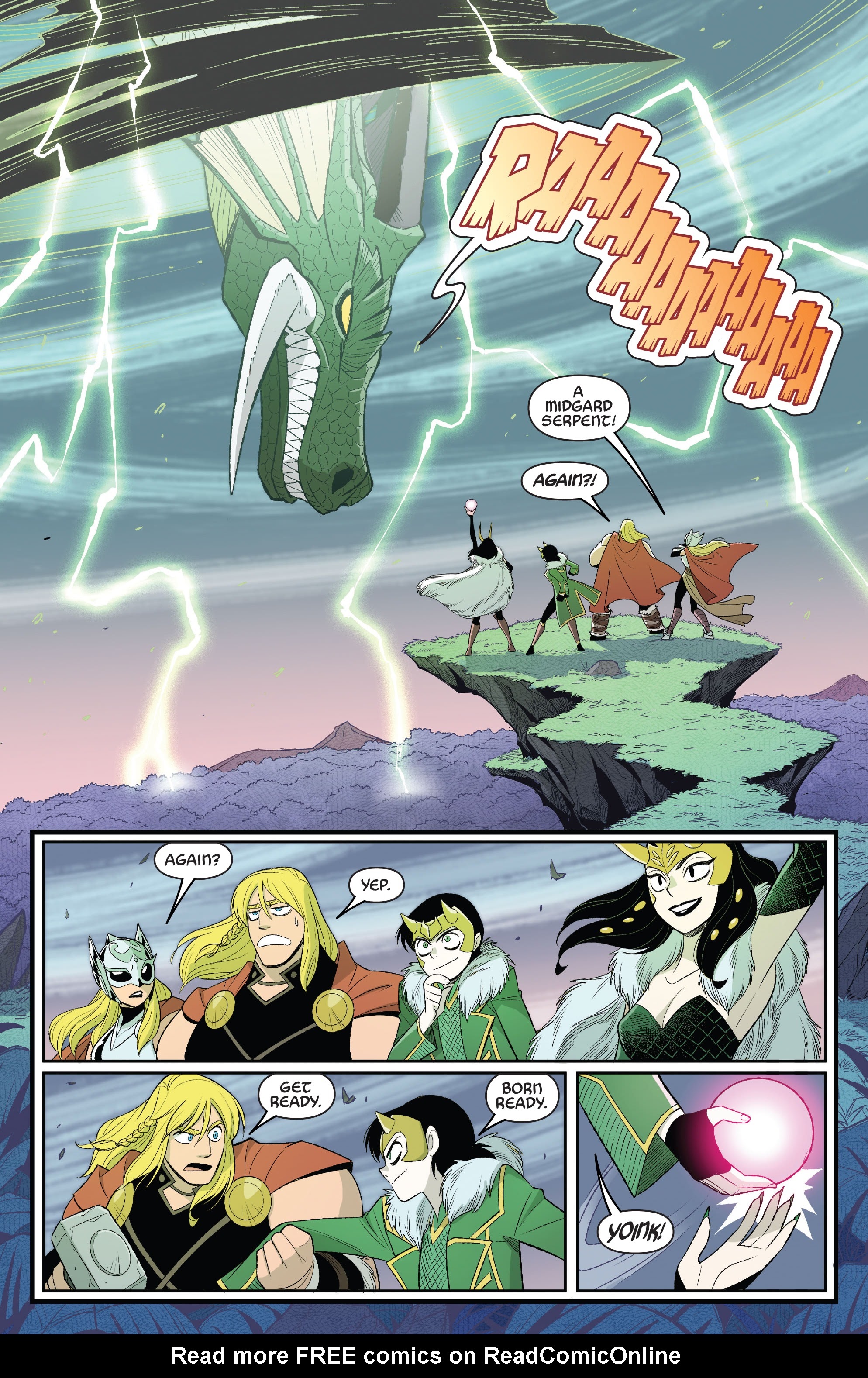 Read online Thor & Loki: Double Trouble comic -  Issue #4 - 17